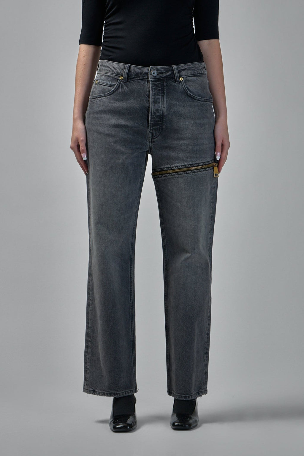 Frenken - Denim Zipper Trouser - LABELS