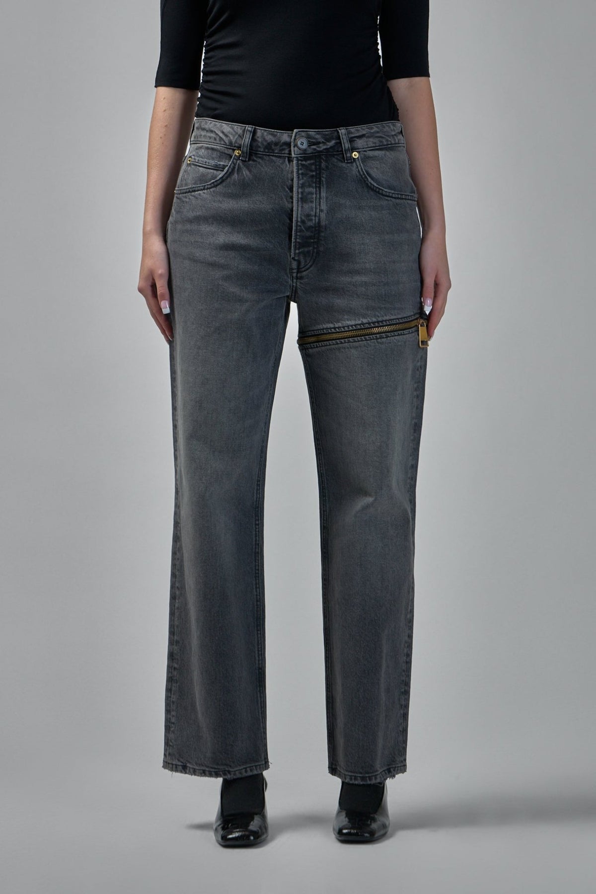 Frenken - Denim Zipper Trouser - LABELS