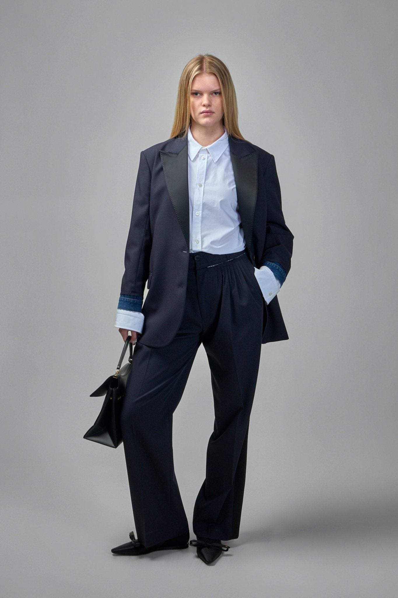 Frenken - Devotion Pinstripe Blazer - LABELS