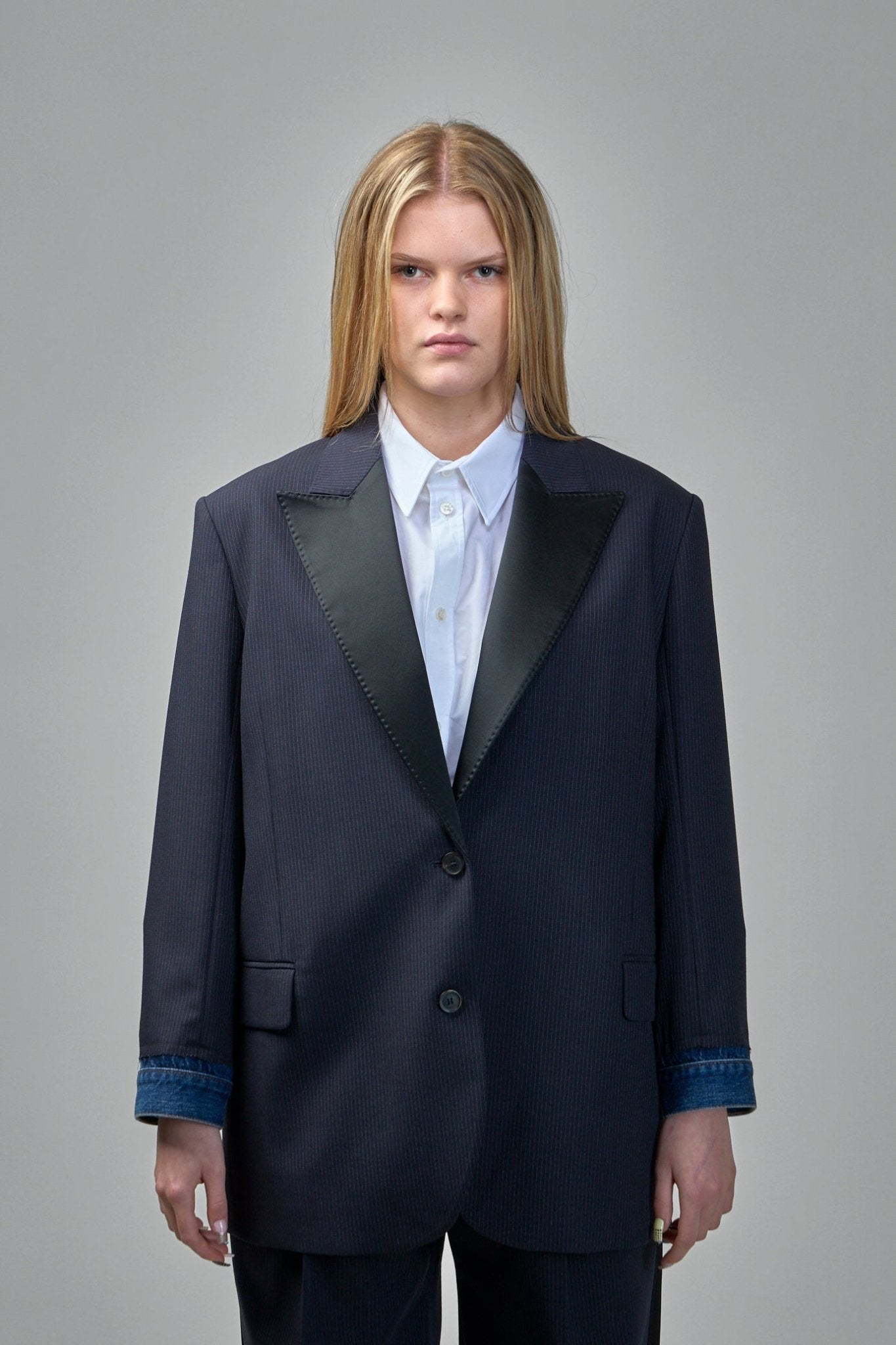 Frenken - Devotion Pinstripe Blazer - LABELS