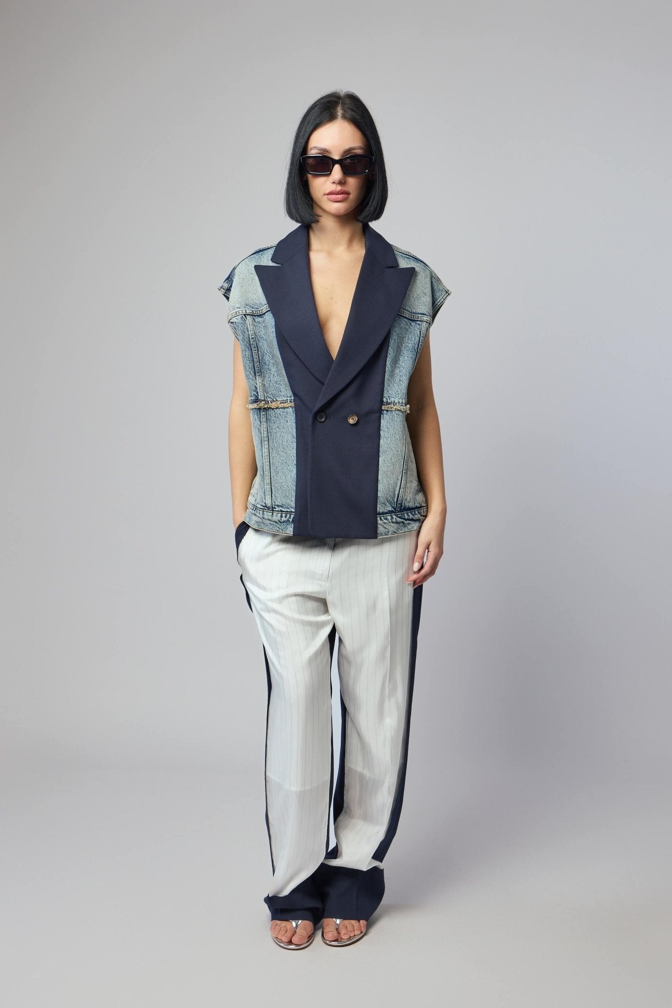 Frenken Blazers - Dinner Denim Jacket Navy – LABELS