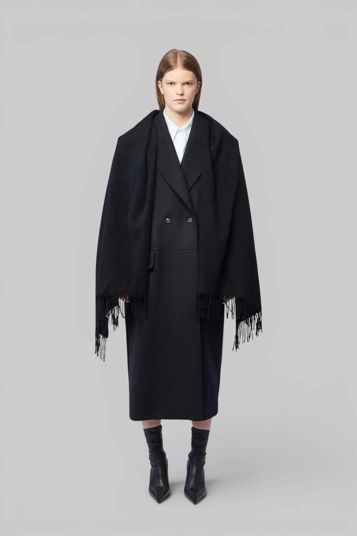 Frenken - Dislocate Scarf Coat - LABELS
