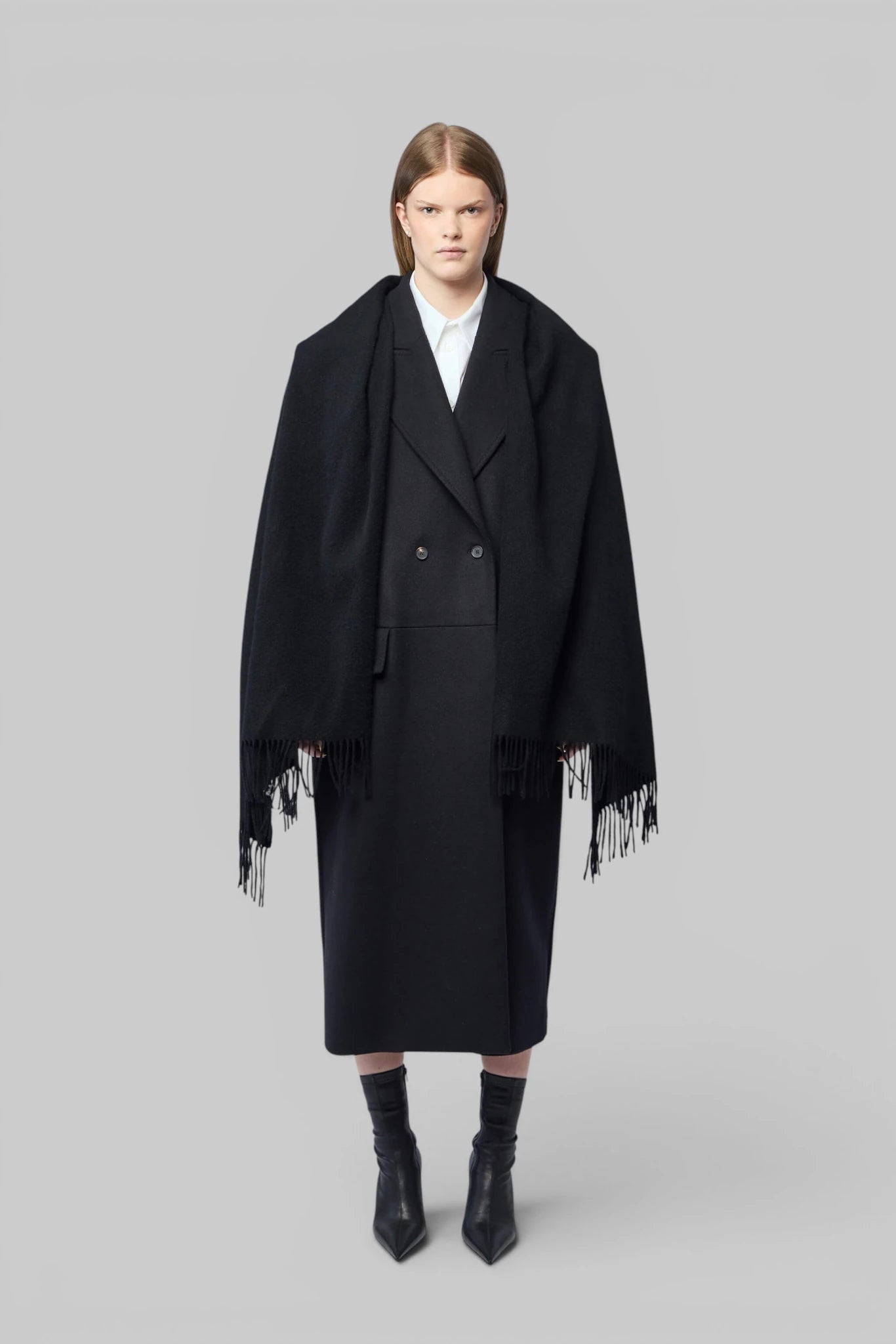 Frenken - Dislocate Scarf Coat - LABELS