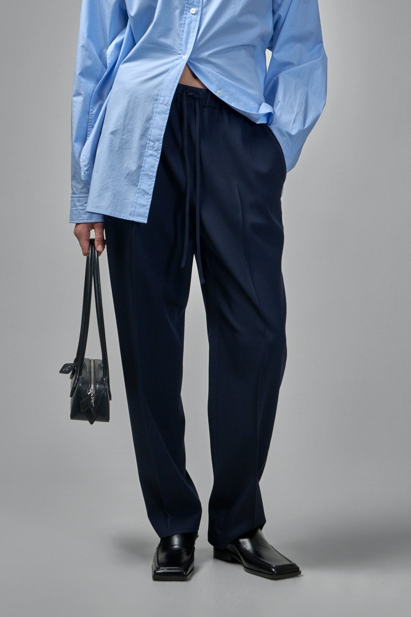 Frenken - Gather Wool Pants - LABELS