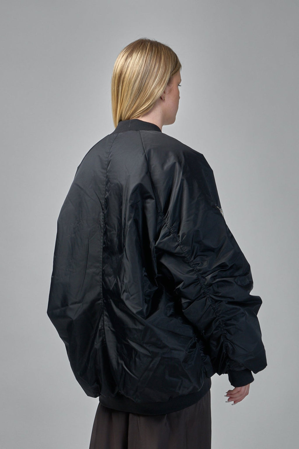 Frenken - Nylon Bomber Jacket Coat - LABELS