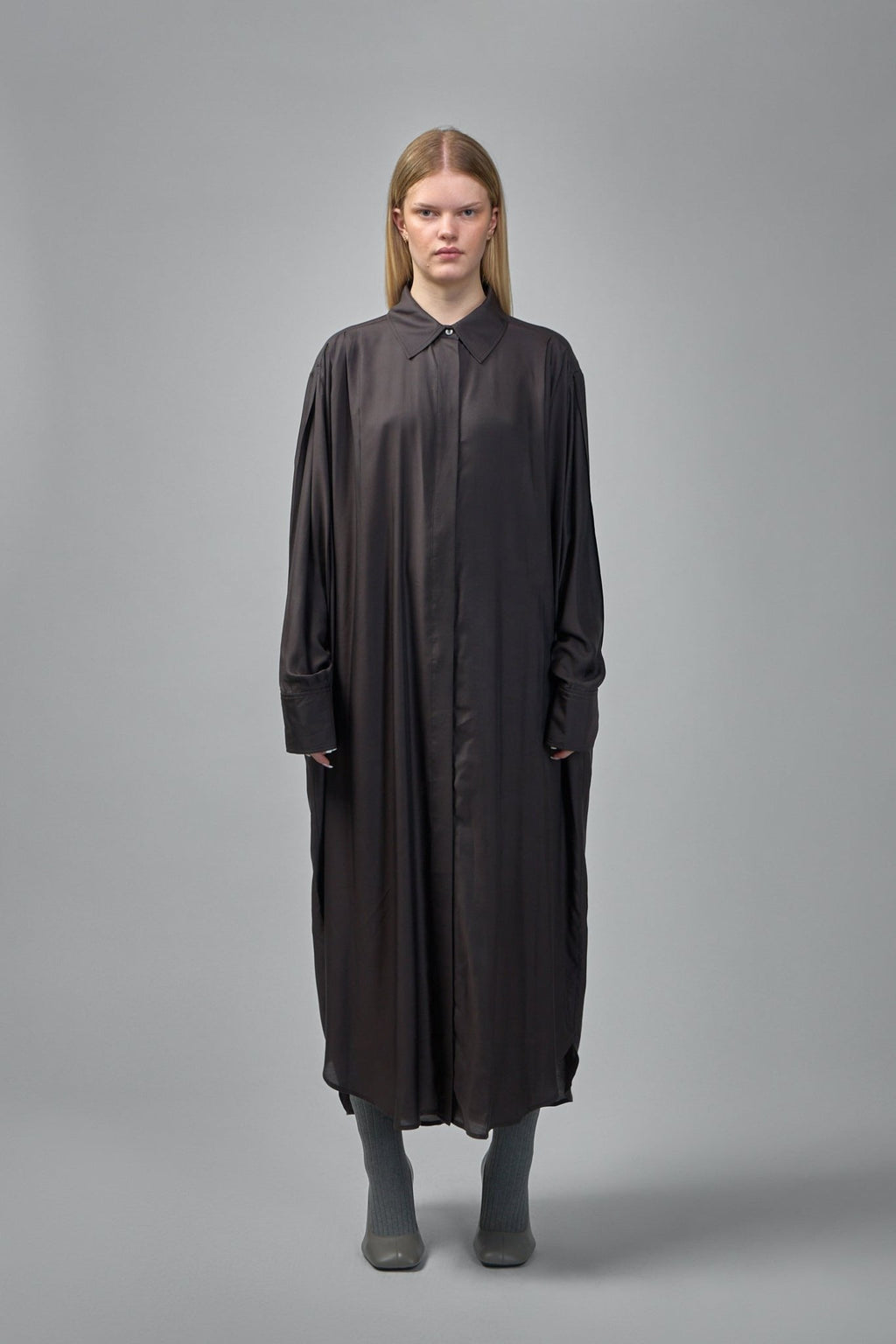 Frenken - Ocean Silk Habotai Dress - LABELS