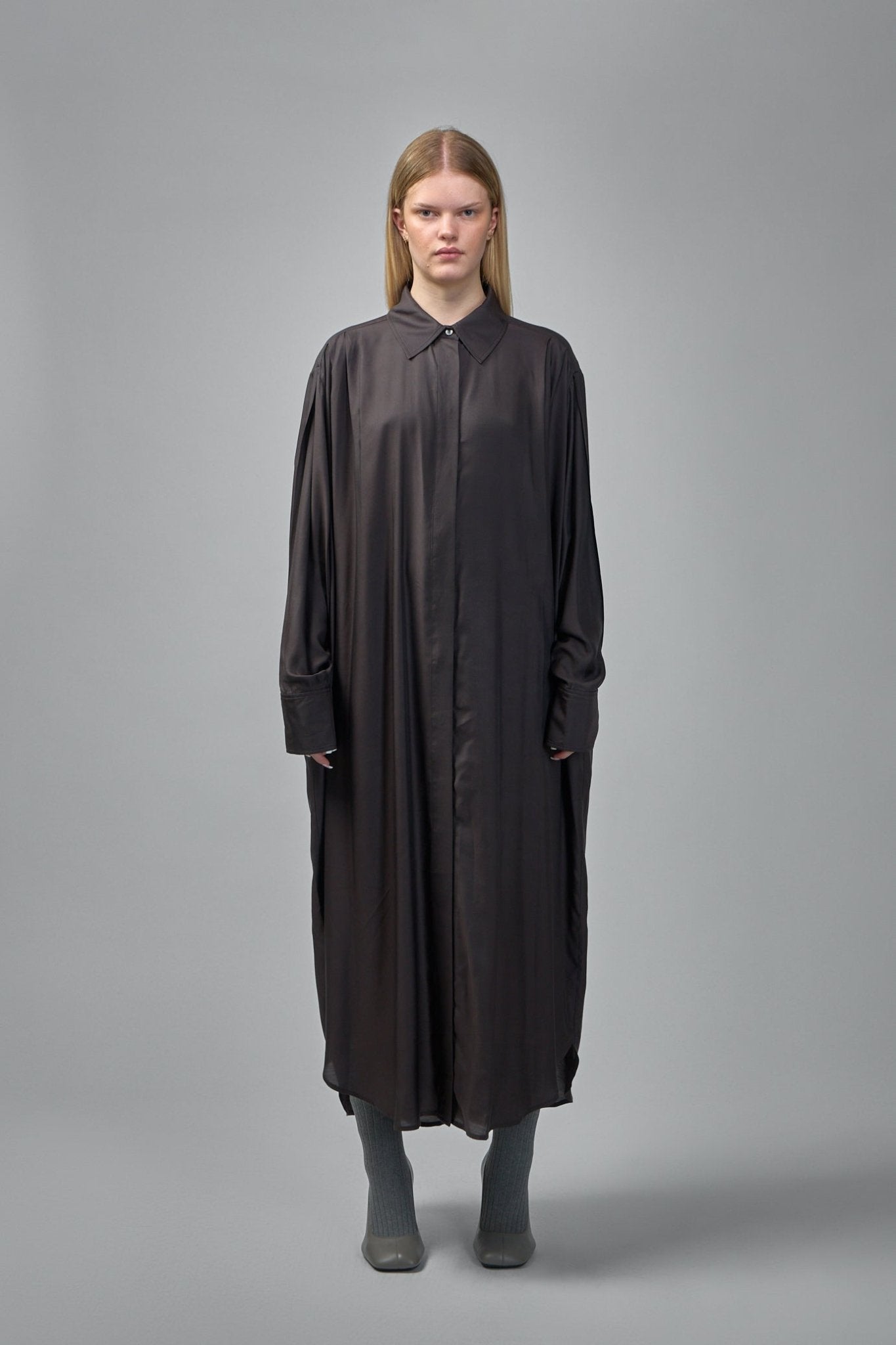 Frenken - Ocean Silk Habotai Dress - LABELS