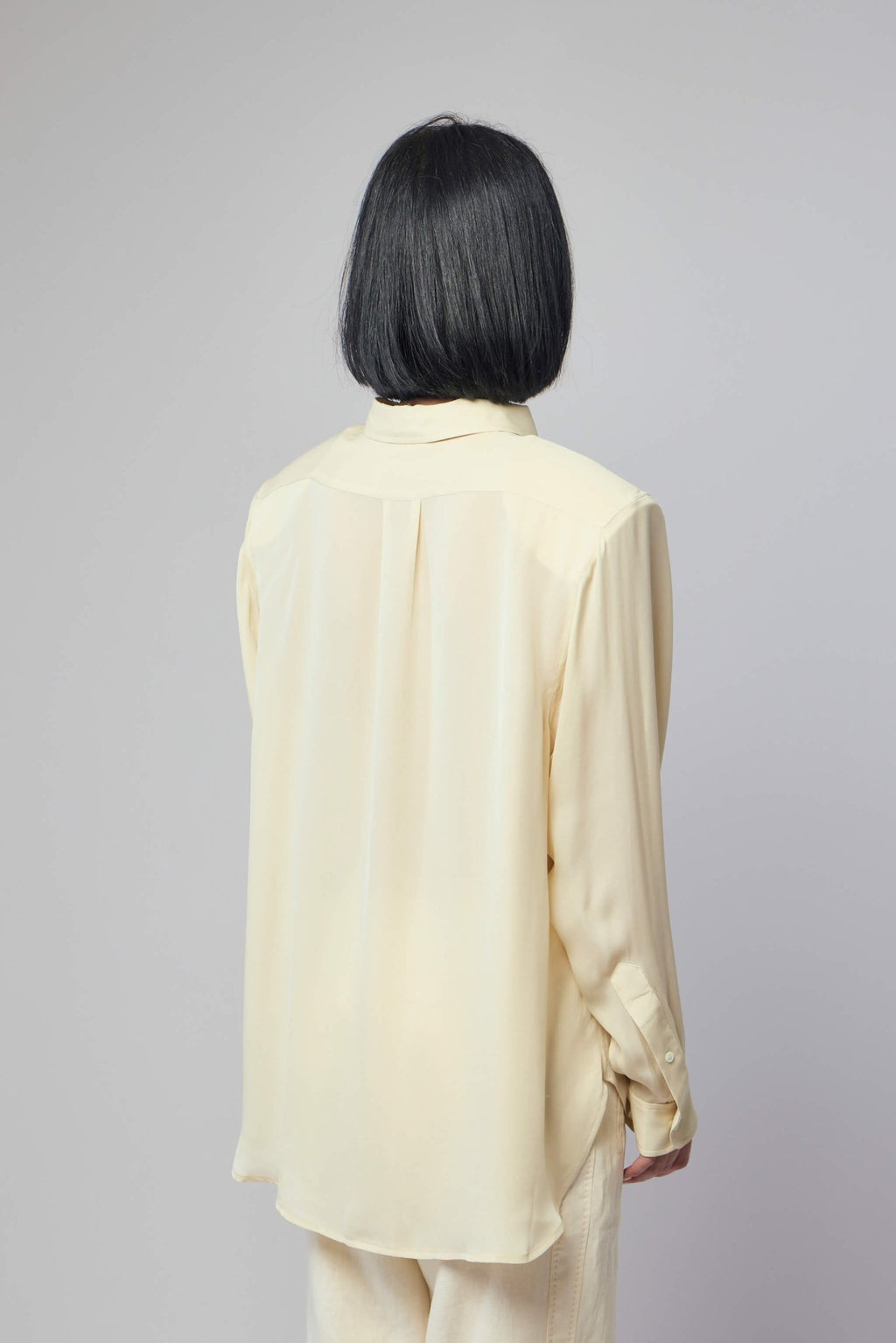 Frenken - Ralf Silk Classic Oversized 1980's Men's Shirt - LABELS