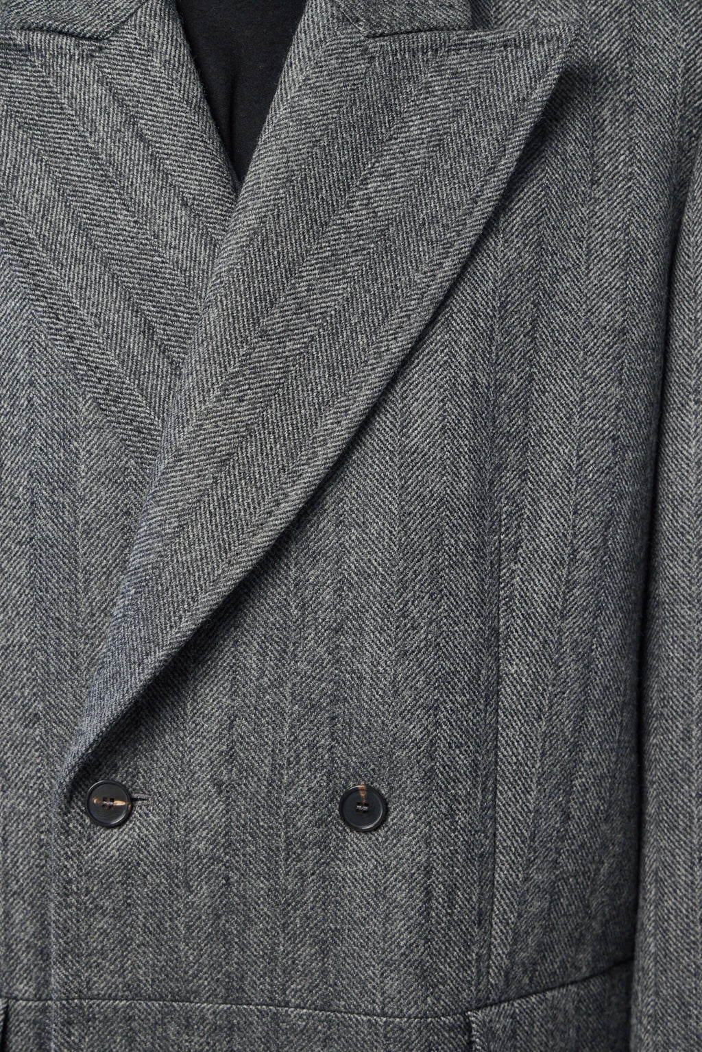 Frenken - Rework Haringbone Mens Coat - LABELS