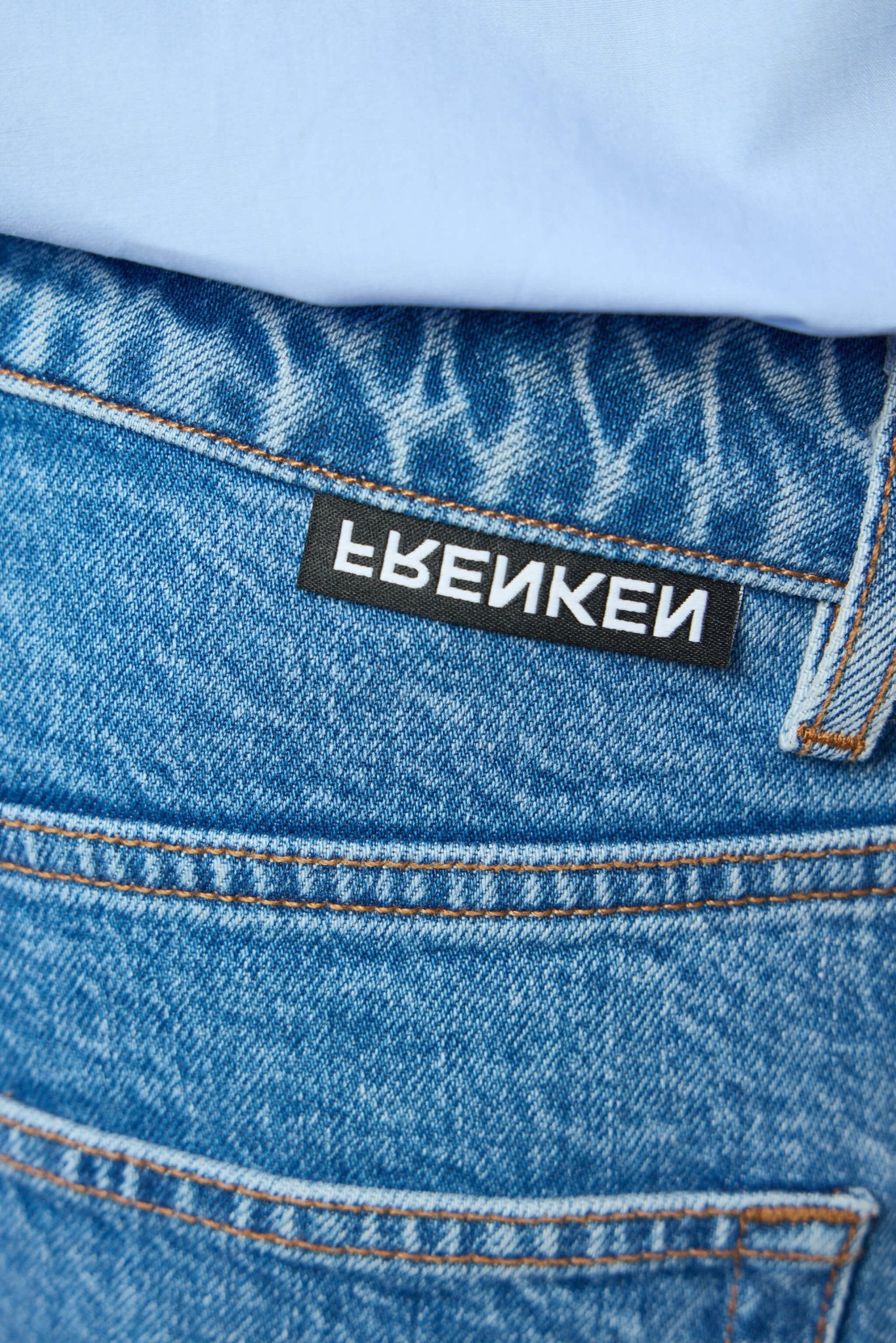 Frenken - Short Two Color Blue Denim - LABELS