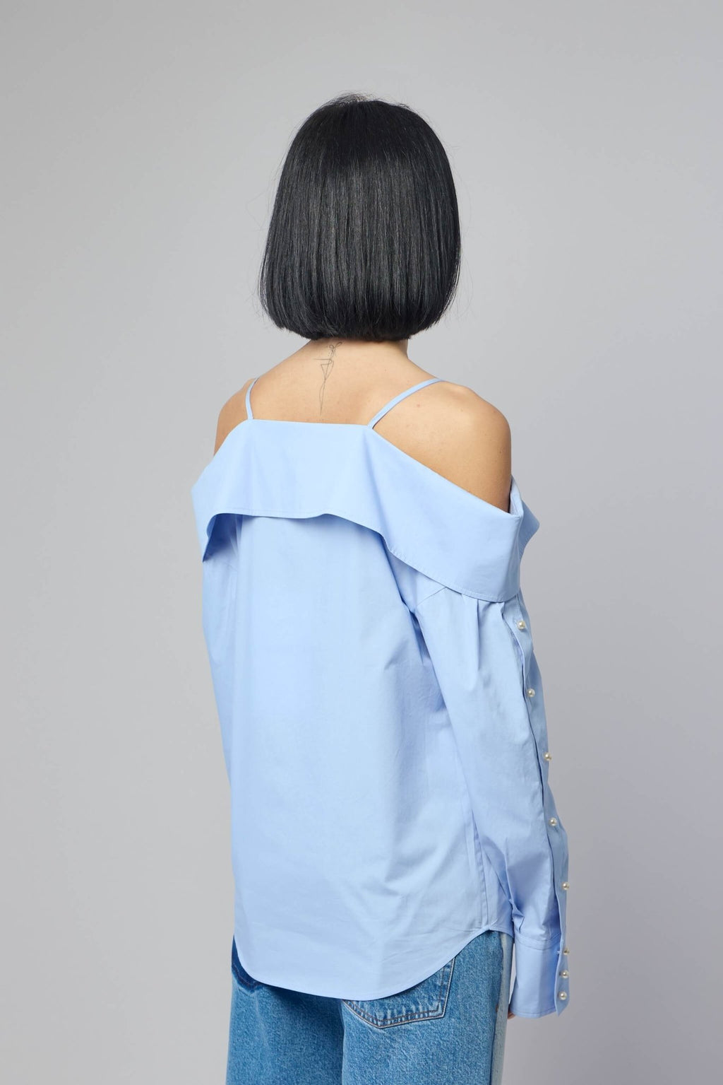 Frenken - Snap Spaghetti Strap Shirt - LABELS