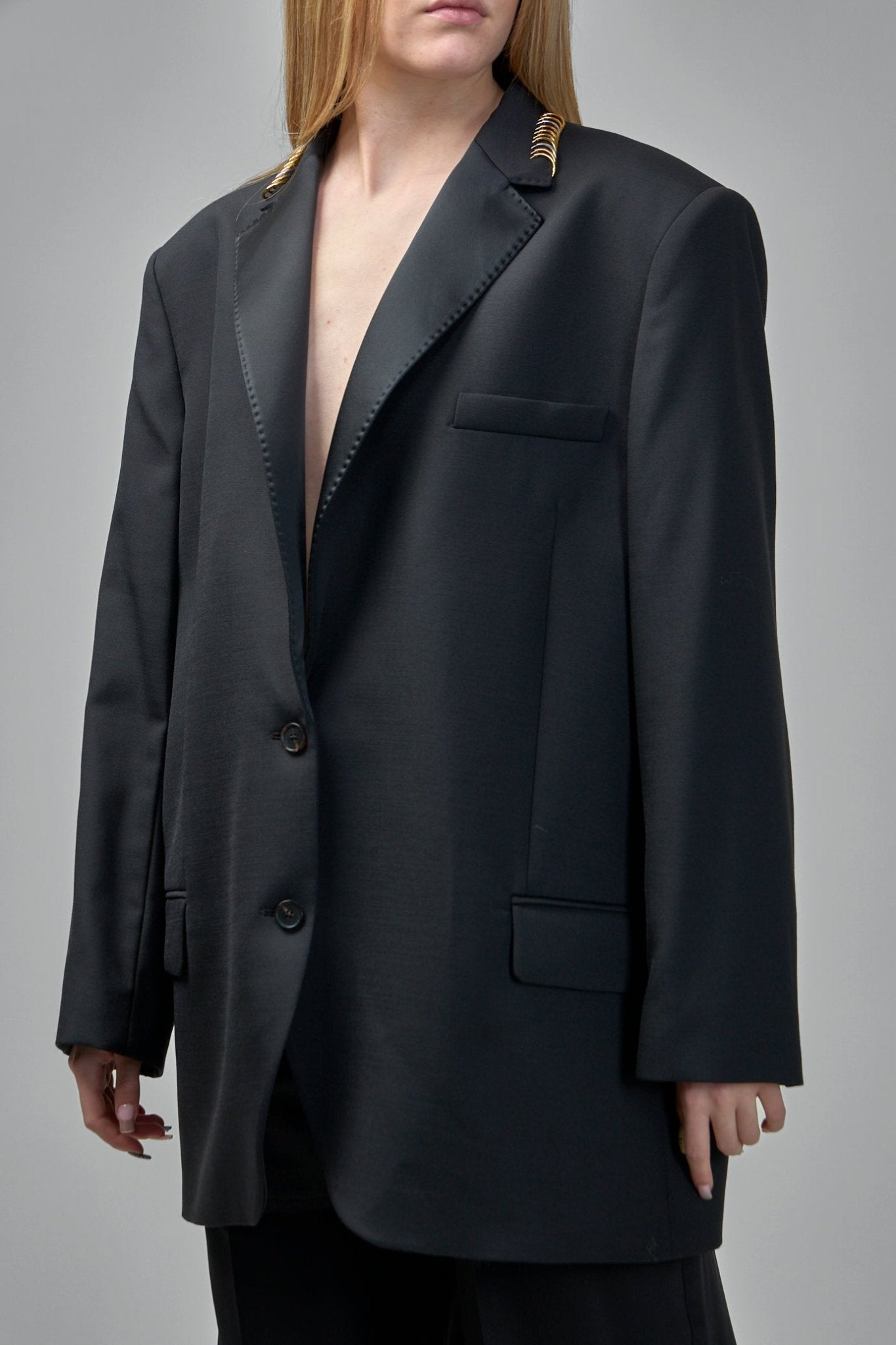 Frenken - TUX XXXL Oversized Ringed Blazer - LABELS