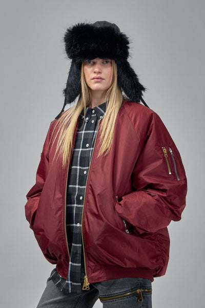 Winter Nylon Bomber