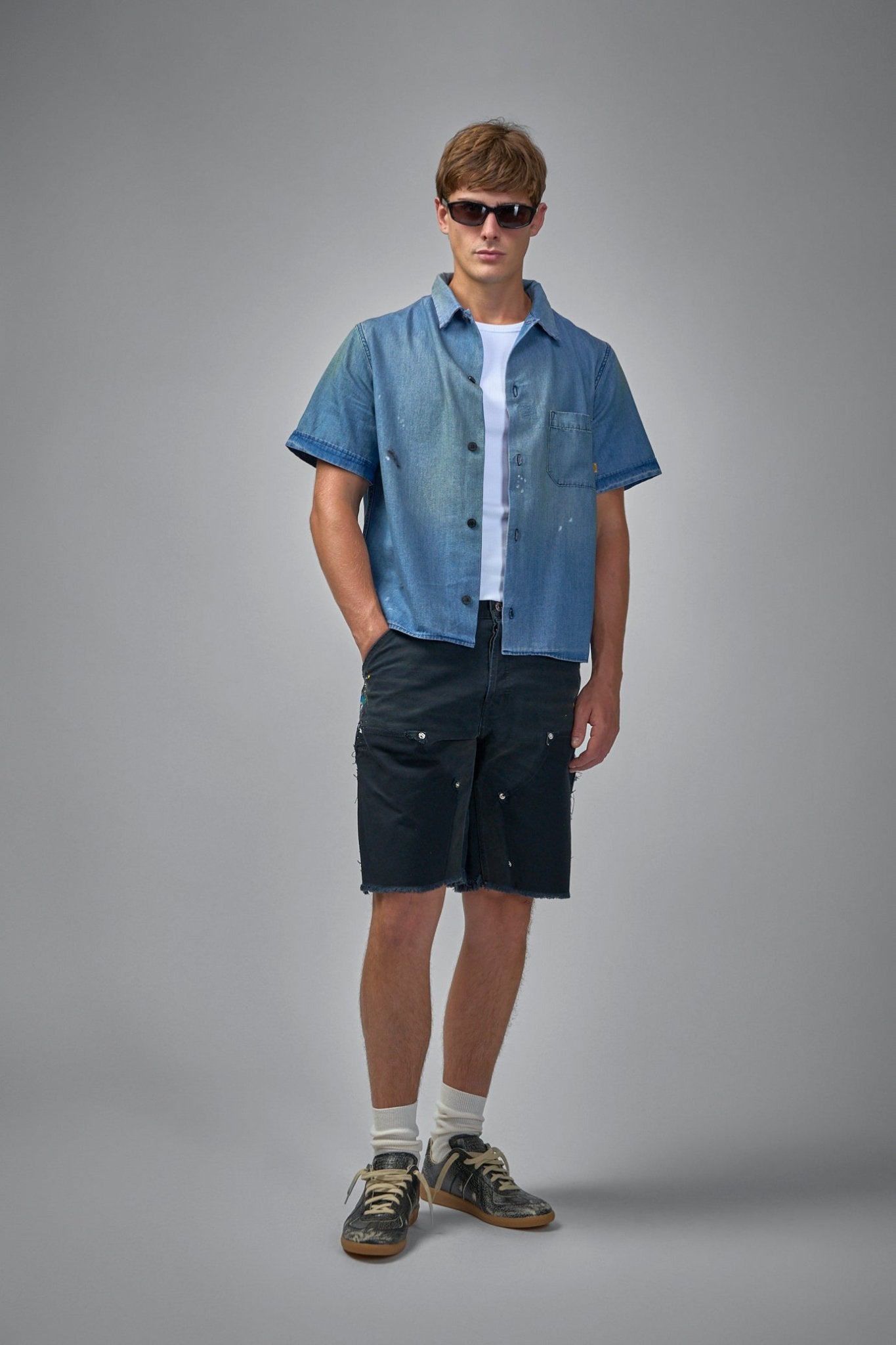 Gallery Dept. - Carpenter Cut Off Short - LABELS