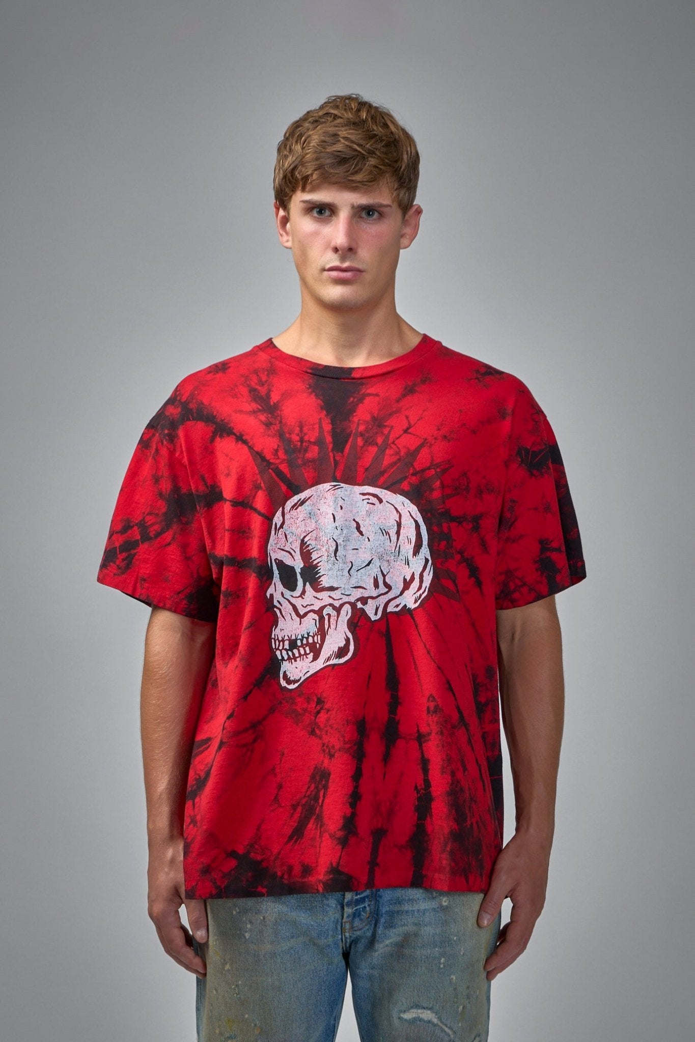 Gallery Dept. - Exploited Tee Red Tie Dye - LABELS