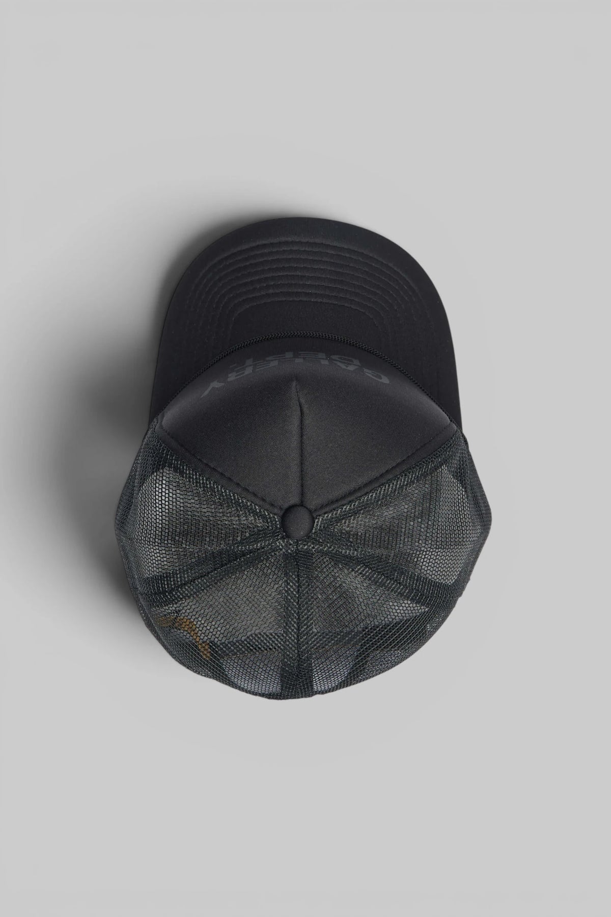 Gallery Dept. GD Trucker Cap adjustable snapback closure close-up