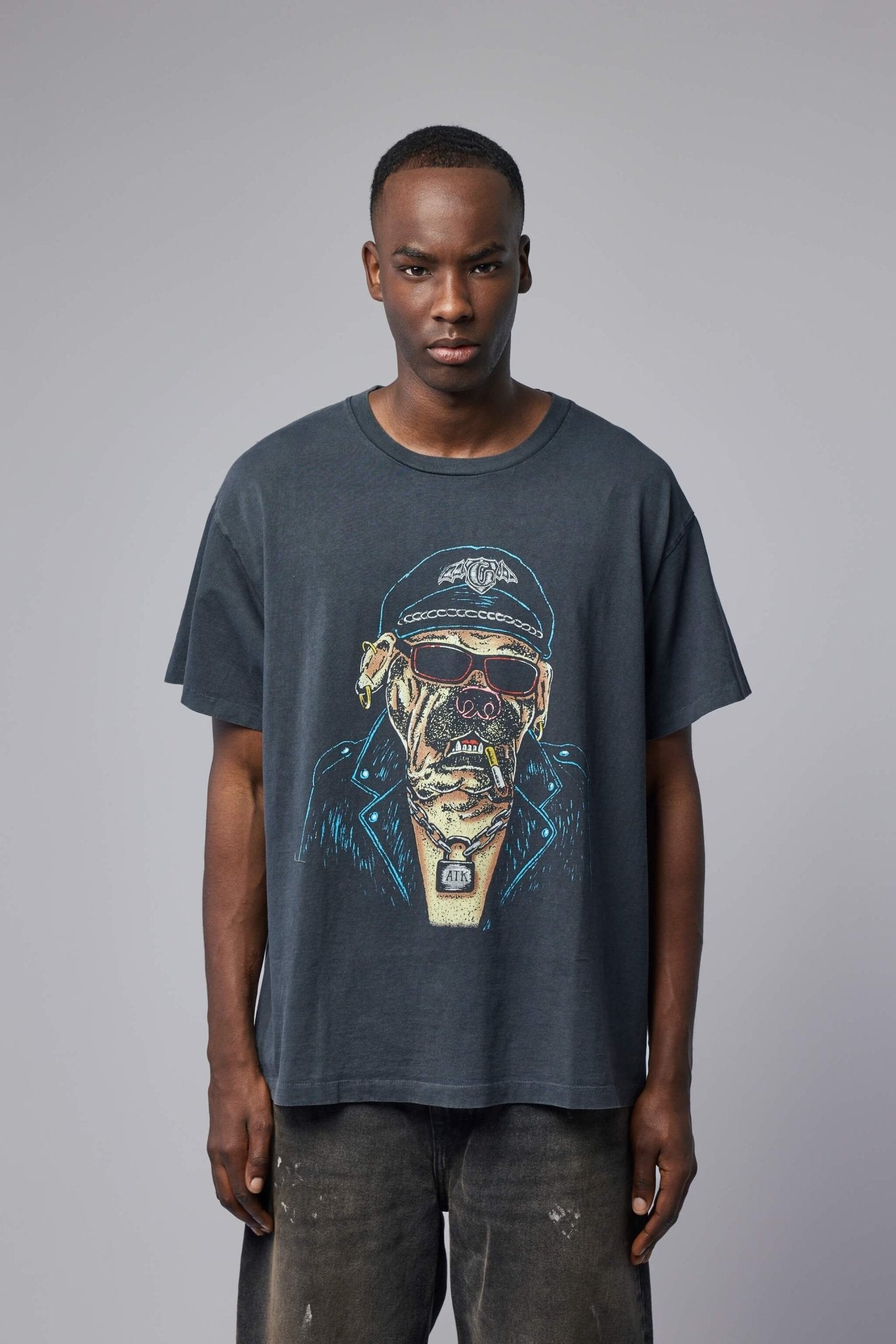 Gallery Dept. - Oct Biker Dog - LABELS