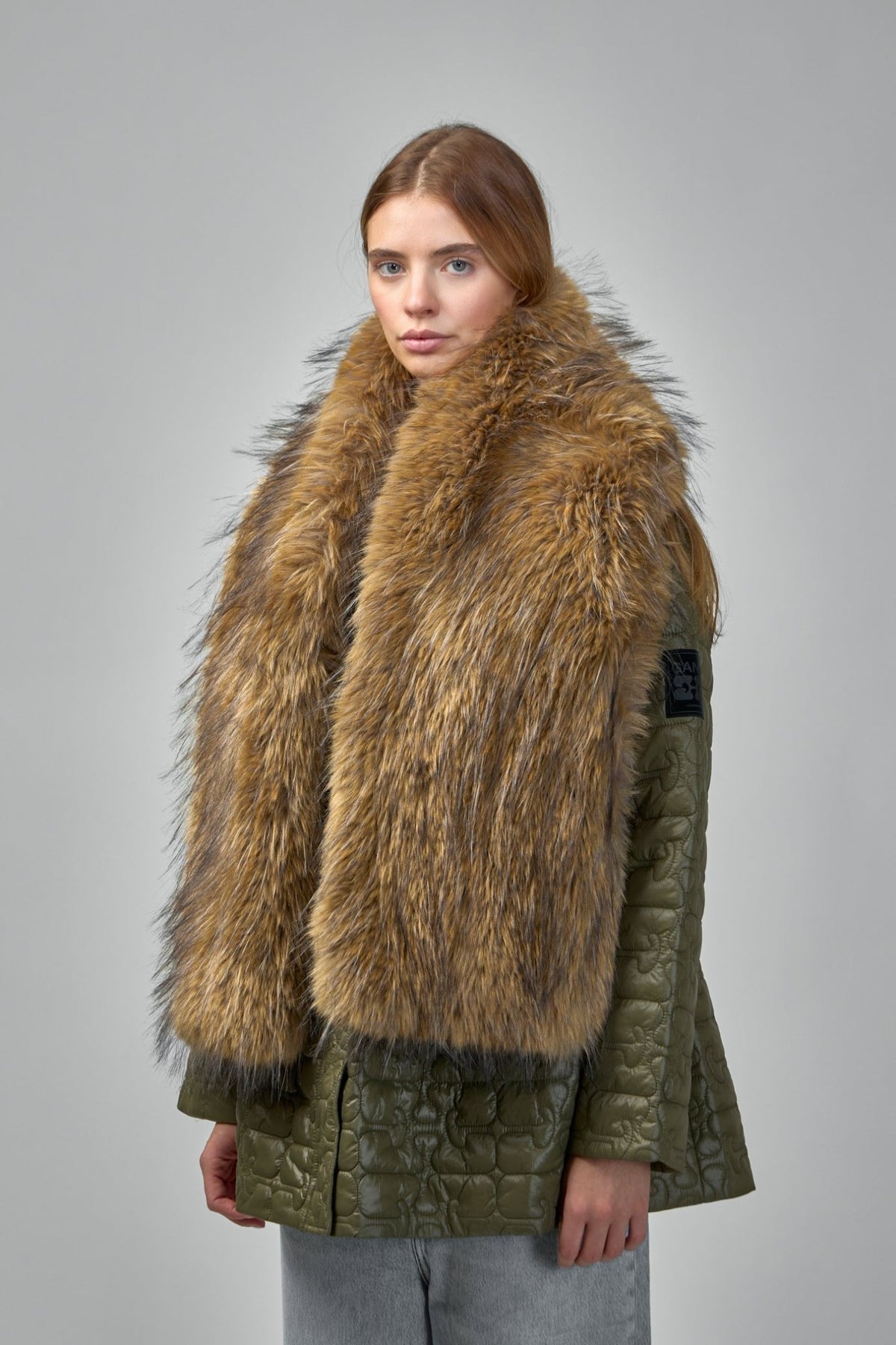 Ganni - Alternative Fur Scarf - LABELS