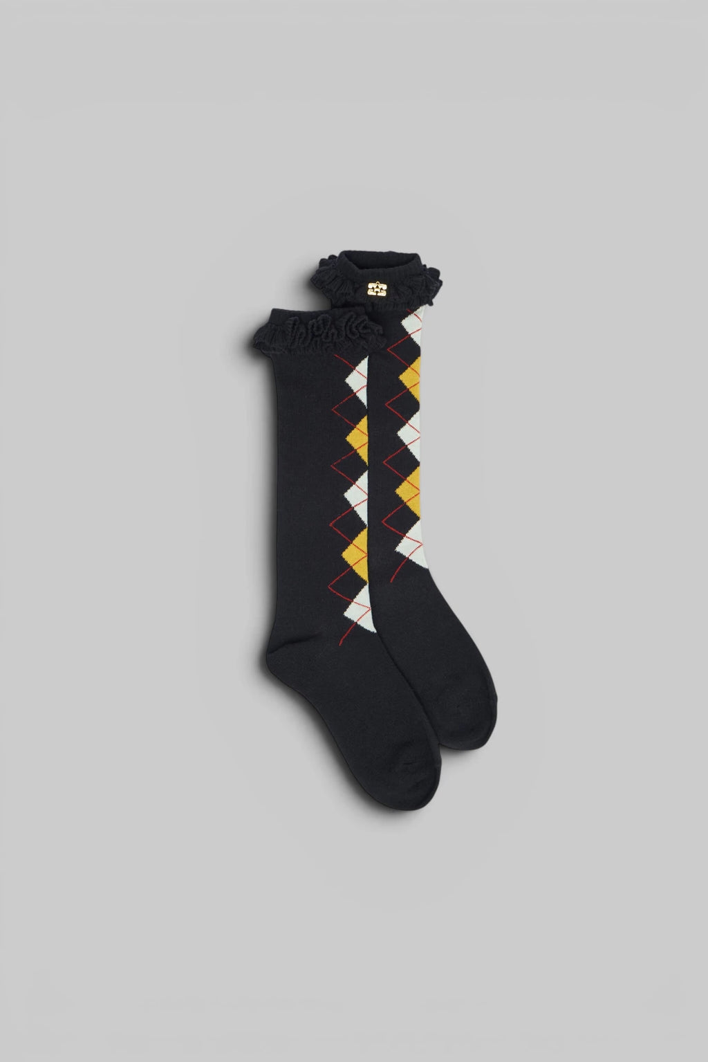 Ganni - Argyle Socks - LABELS