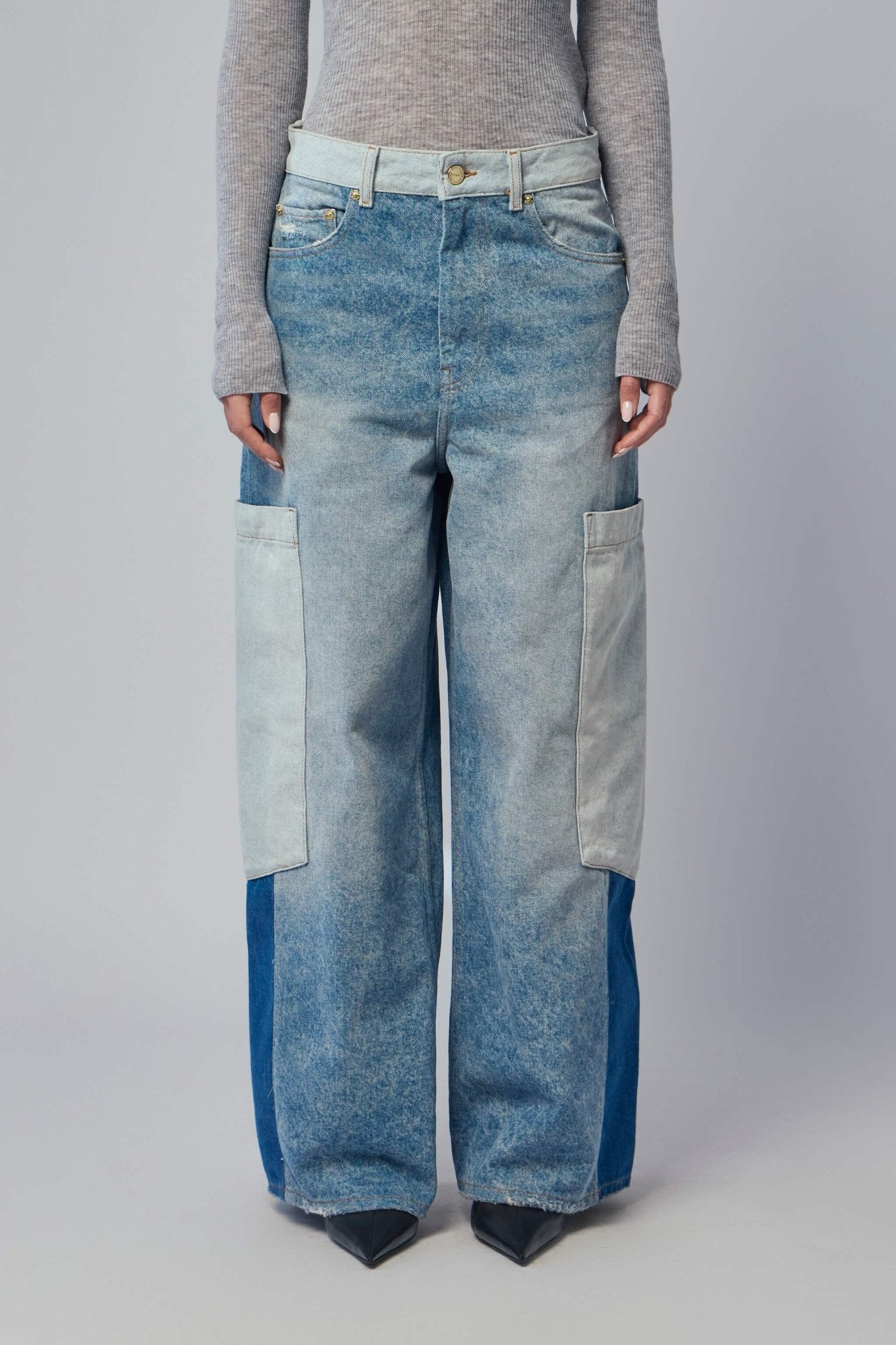Askyurself Straight Jeans - Cross Patch Baggy Style – LABELS