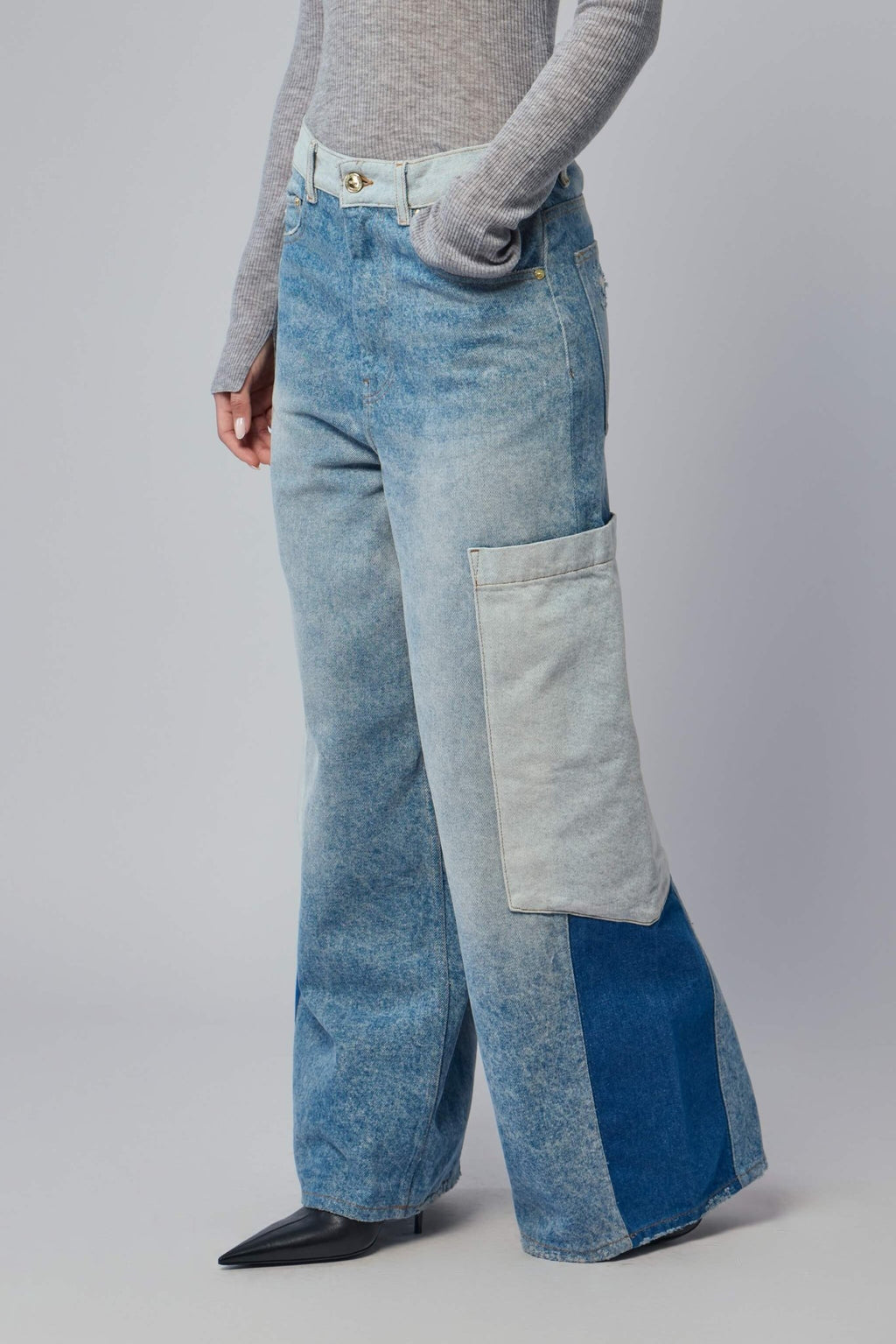 Ganni - Baggy Cargo Jeans - LABELS