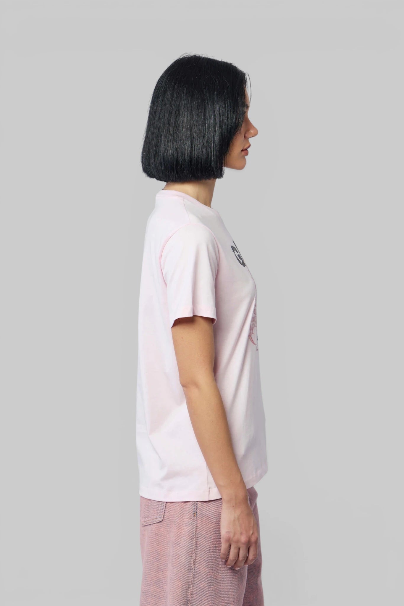 Ganni - Basic Cotton Jersey T-shirt - LABELS