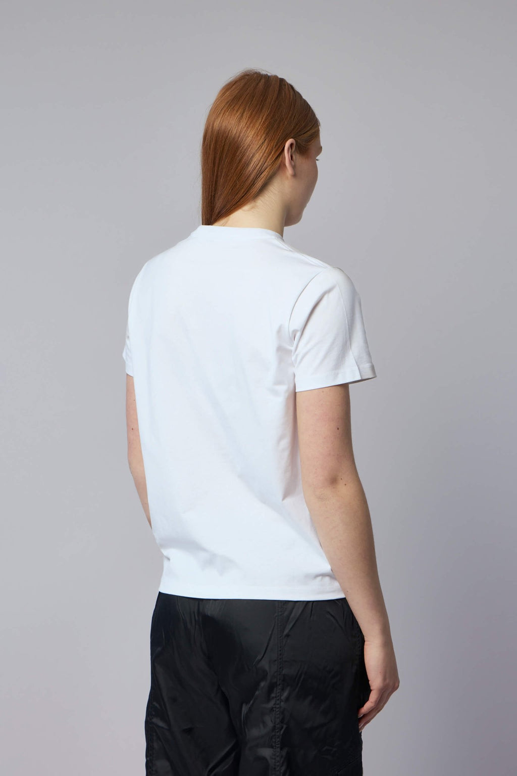 Ganni - Basic Cotton Jersey T-shirt Boots Print - LABELS