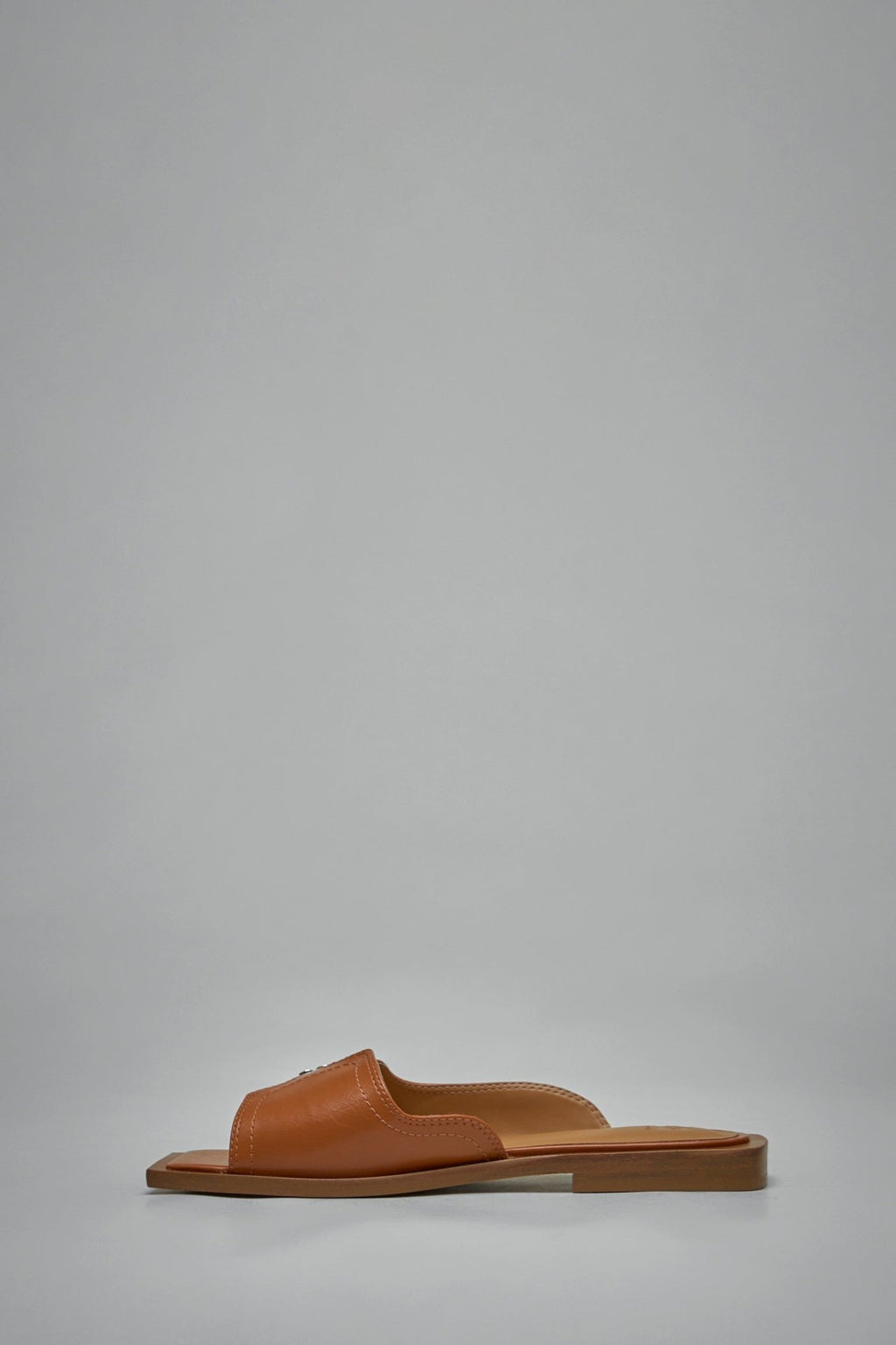 Ganni - Butterfly Flat Sandal Crinkle Oleatex - LABELS