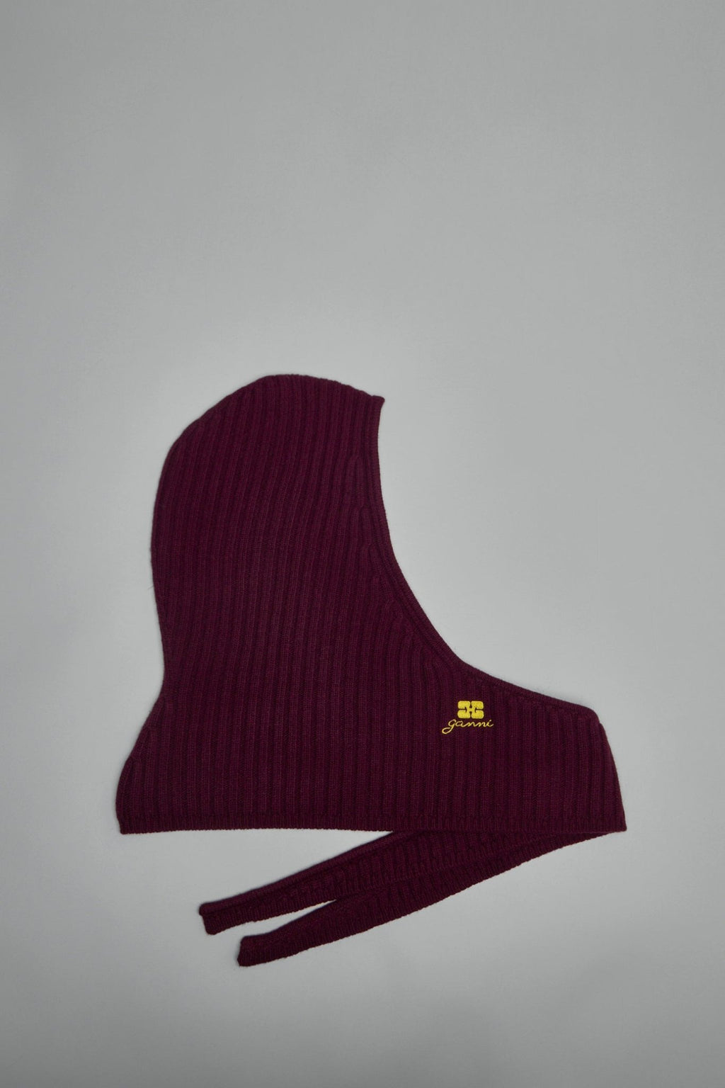 Ganni - Core Future Wool Knit Balaclava - LABELS