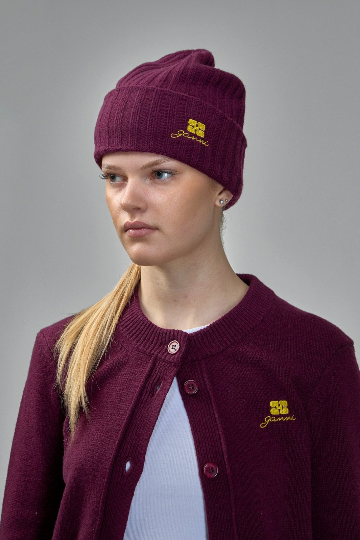Ganni Balaclava - Core Future Wool Knit – LABELS