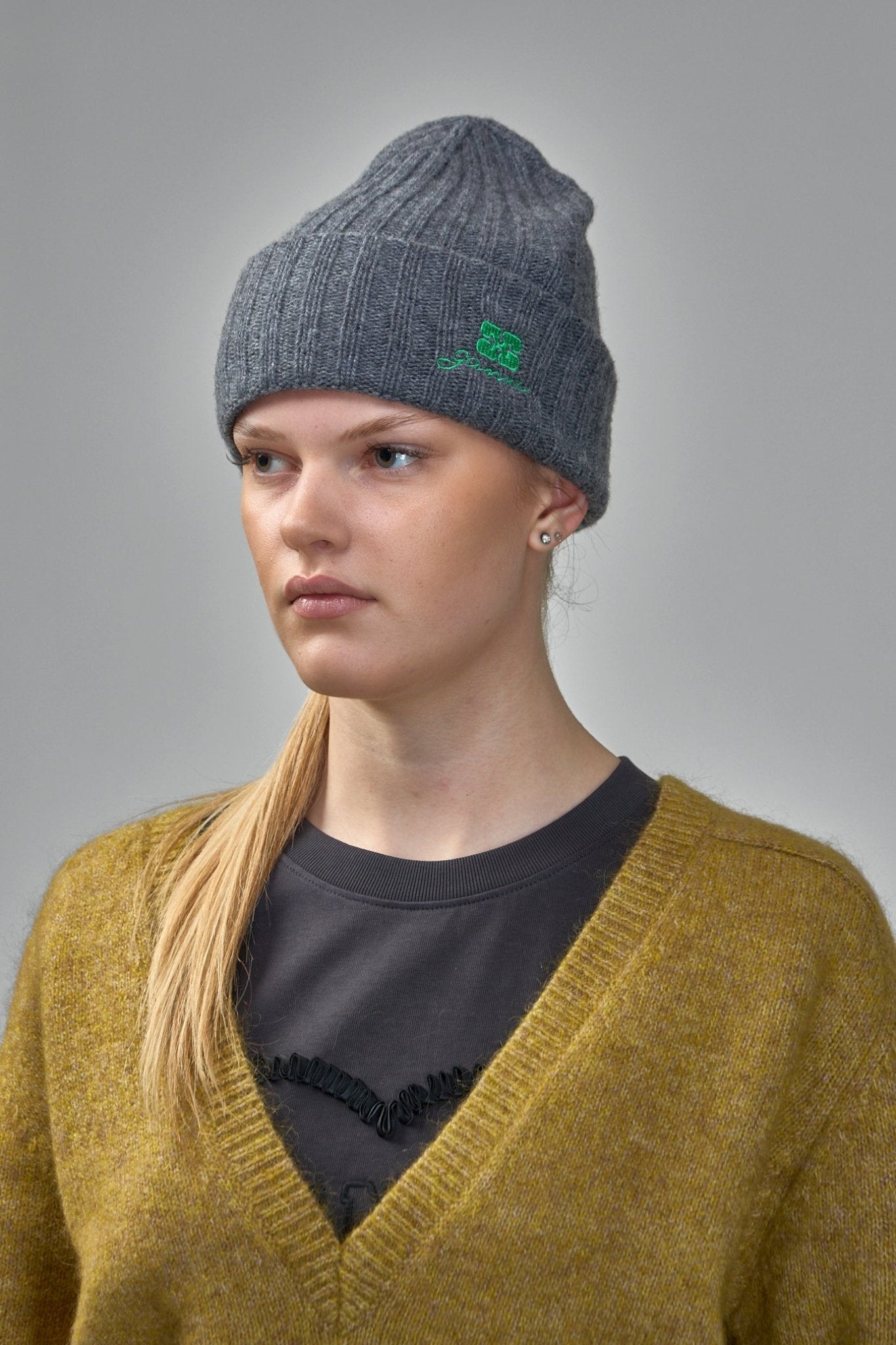 Ganni Balaclava - Core Future Wool Knit – LABELS
