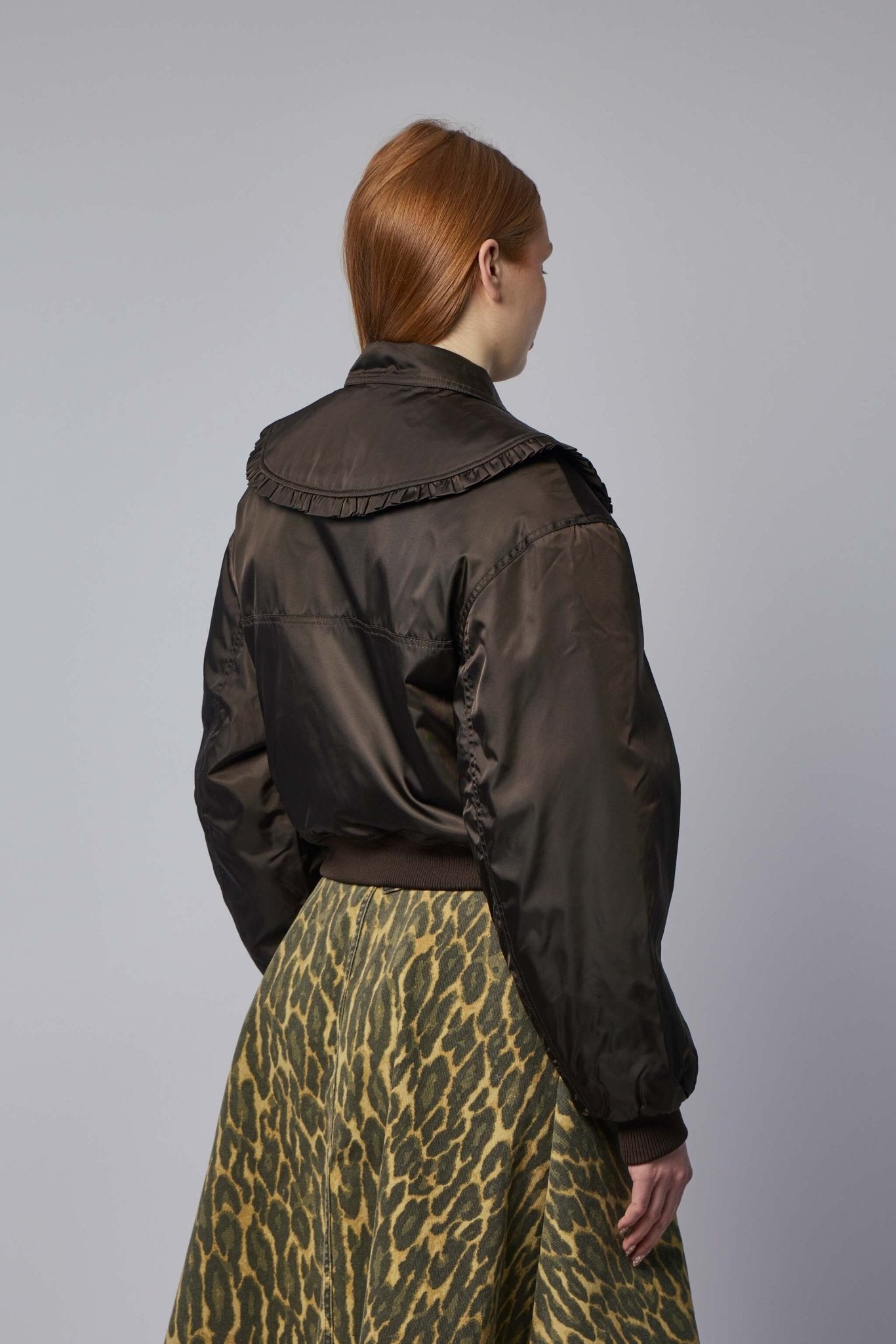 Ganni - Duchesse Nylon Bomber Jacket - LABELS