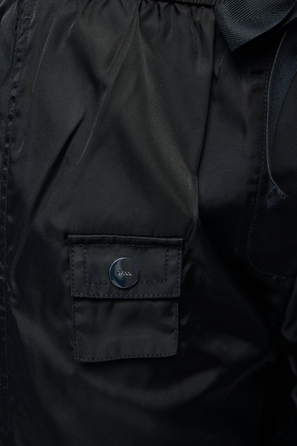 Ganni - Duchesse Nylon Oversized Elasticated Pants - LABELS