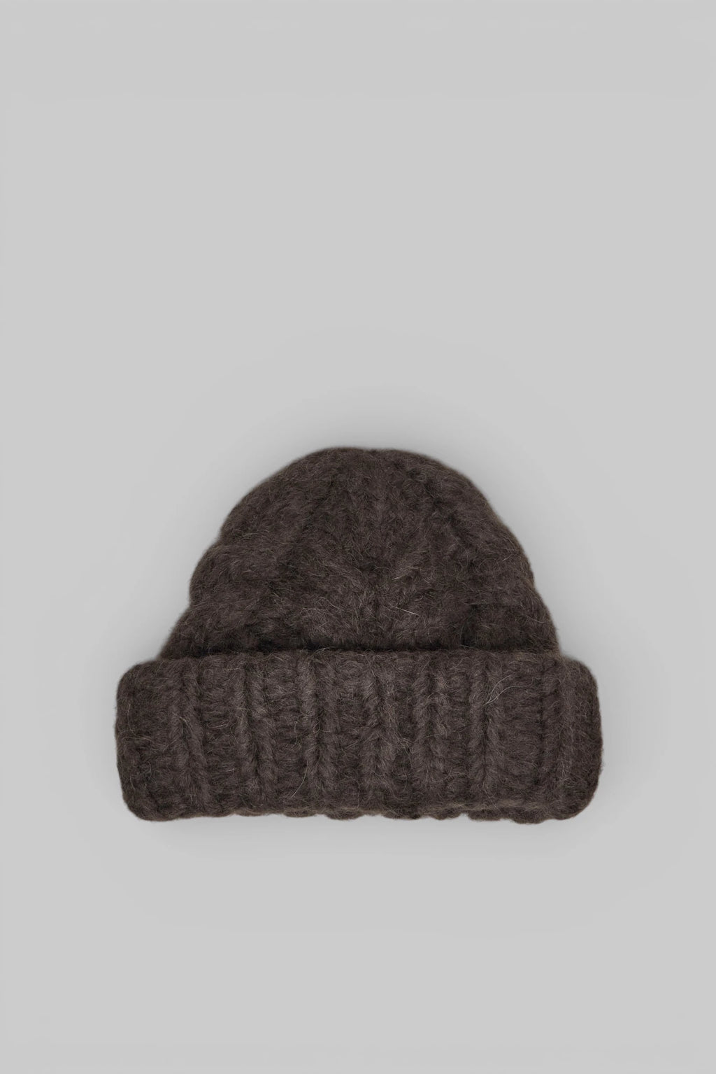 Ganni - Handknit Cable Beanie - LABELS