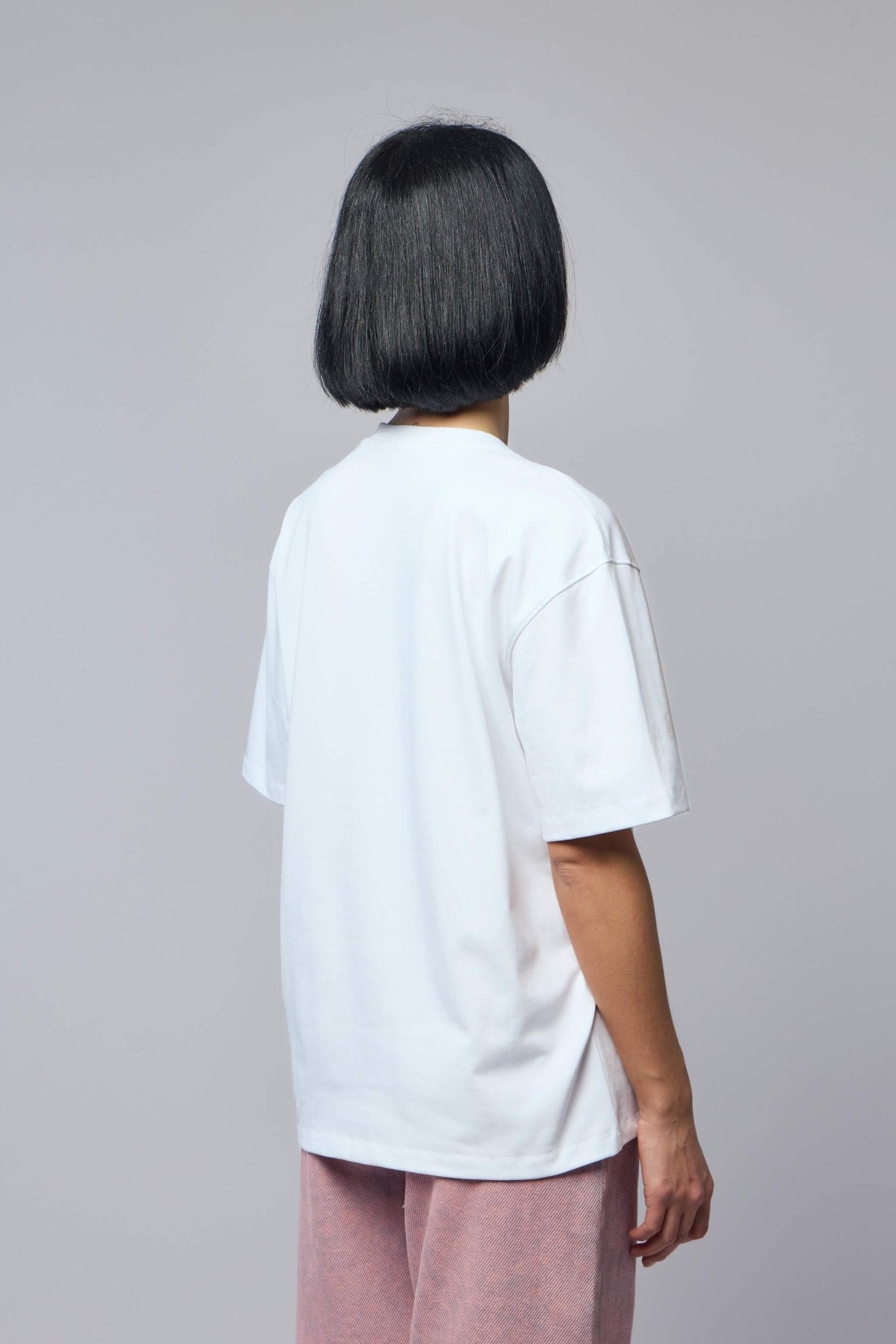 Ganni - Heavy Cotton Jersey Raspberry - LABELS