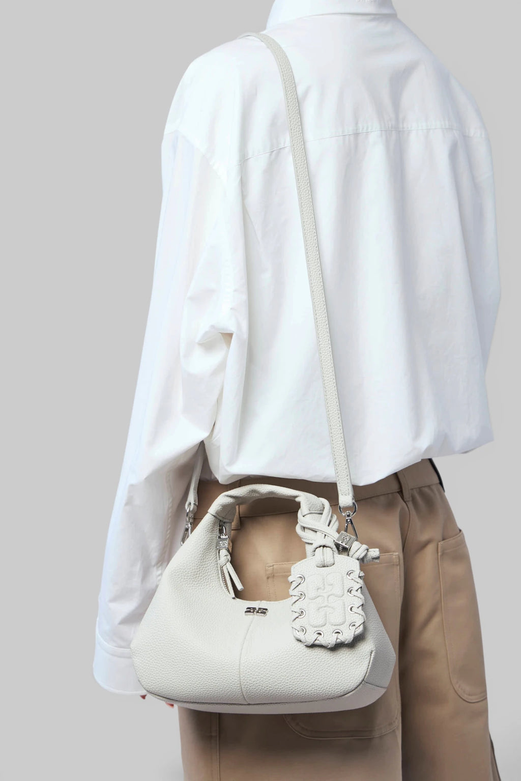 Ganni - Hobo Mini Grained - LABELS