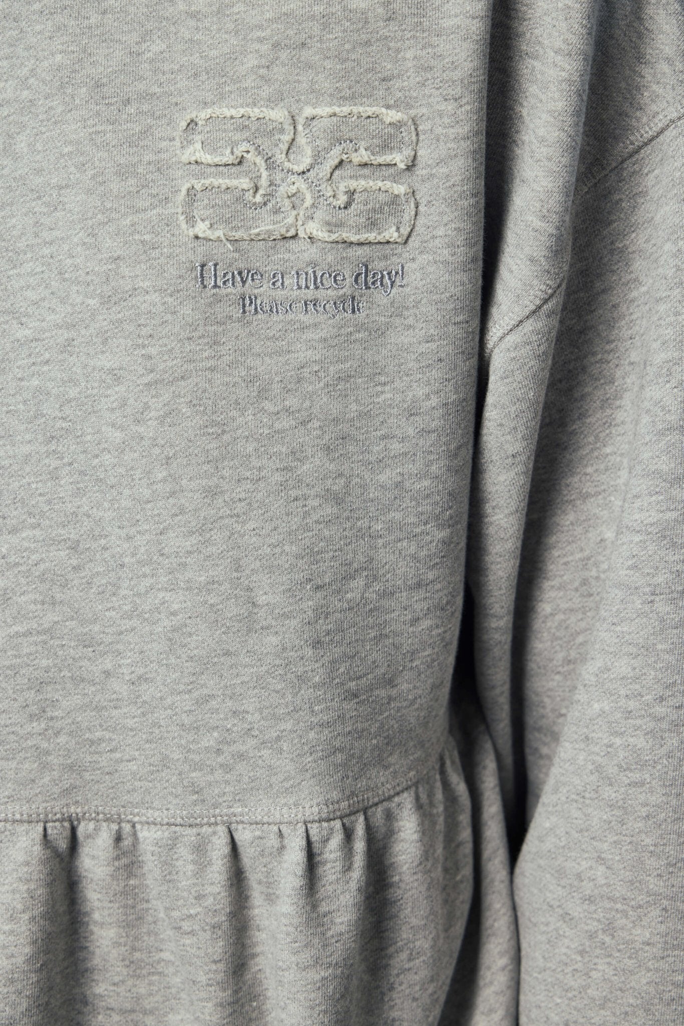 Ganni - Isoli Crewneck With Peplum - LABELS