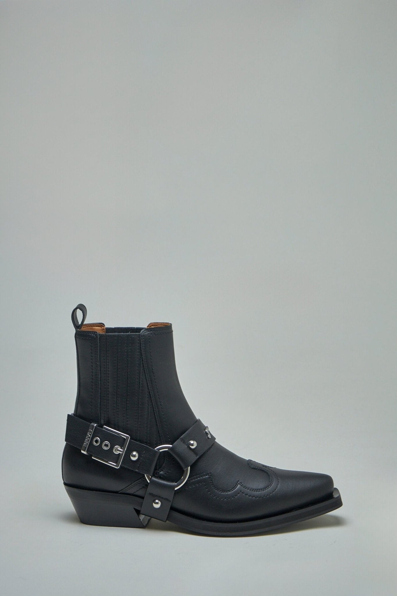 Ganni - Low Cut Western Chelsea Boots - LABELS