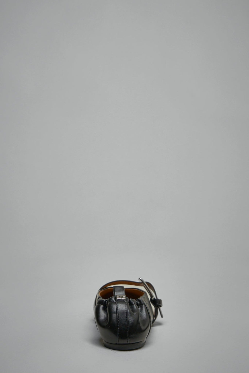 Ganni - Oleatex Lace - Up Ballerinas - LABELS