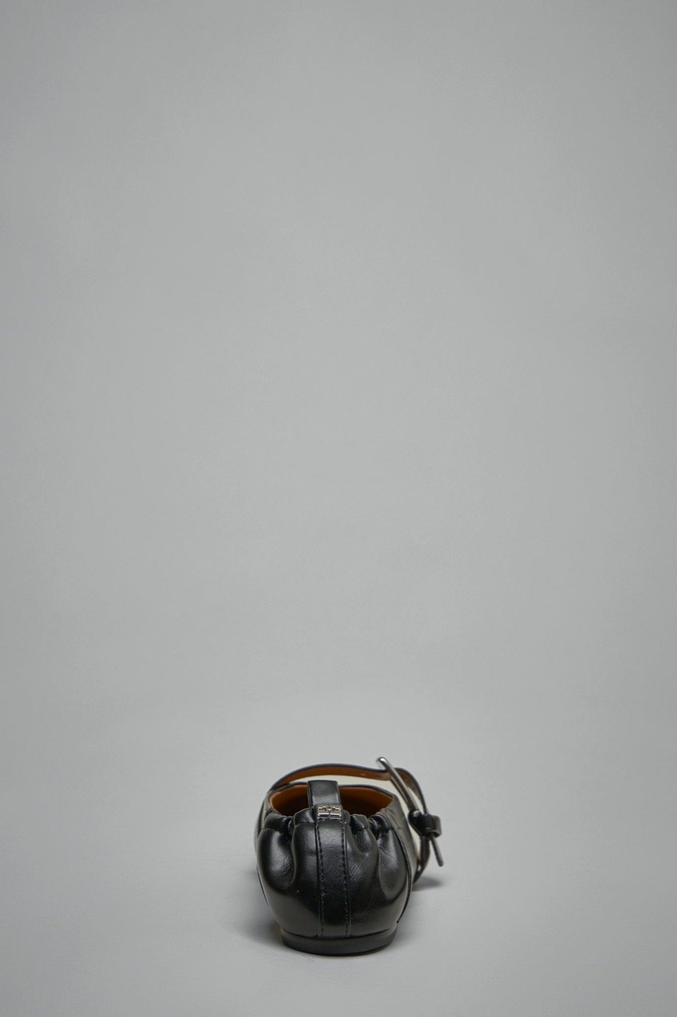 Ganni - Oleatex Lace - Up Ballerinas - LABELS