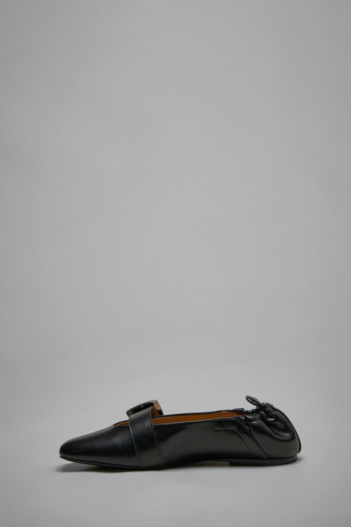 Ganni - Oleatex Lace - Up Ballerinas - LABELS