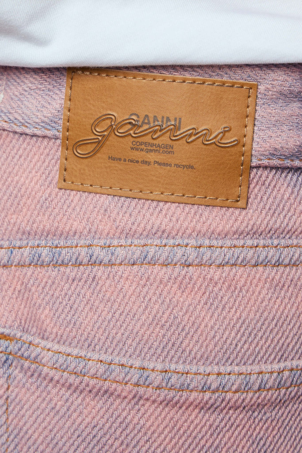Ganni - Overdyed Heavy Denim Stary - LABELS