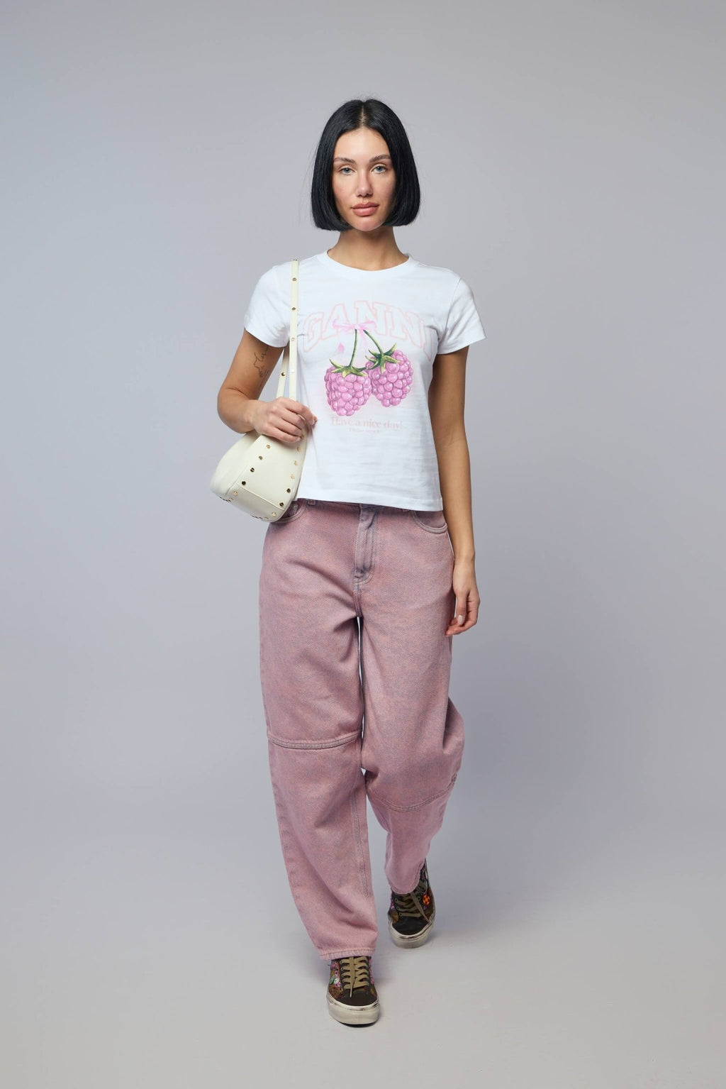 Ganni - Overdyed Heavy Denim Stary - LABELS