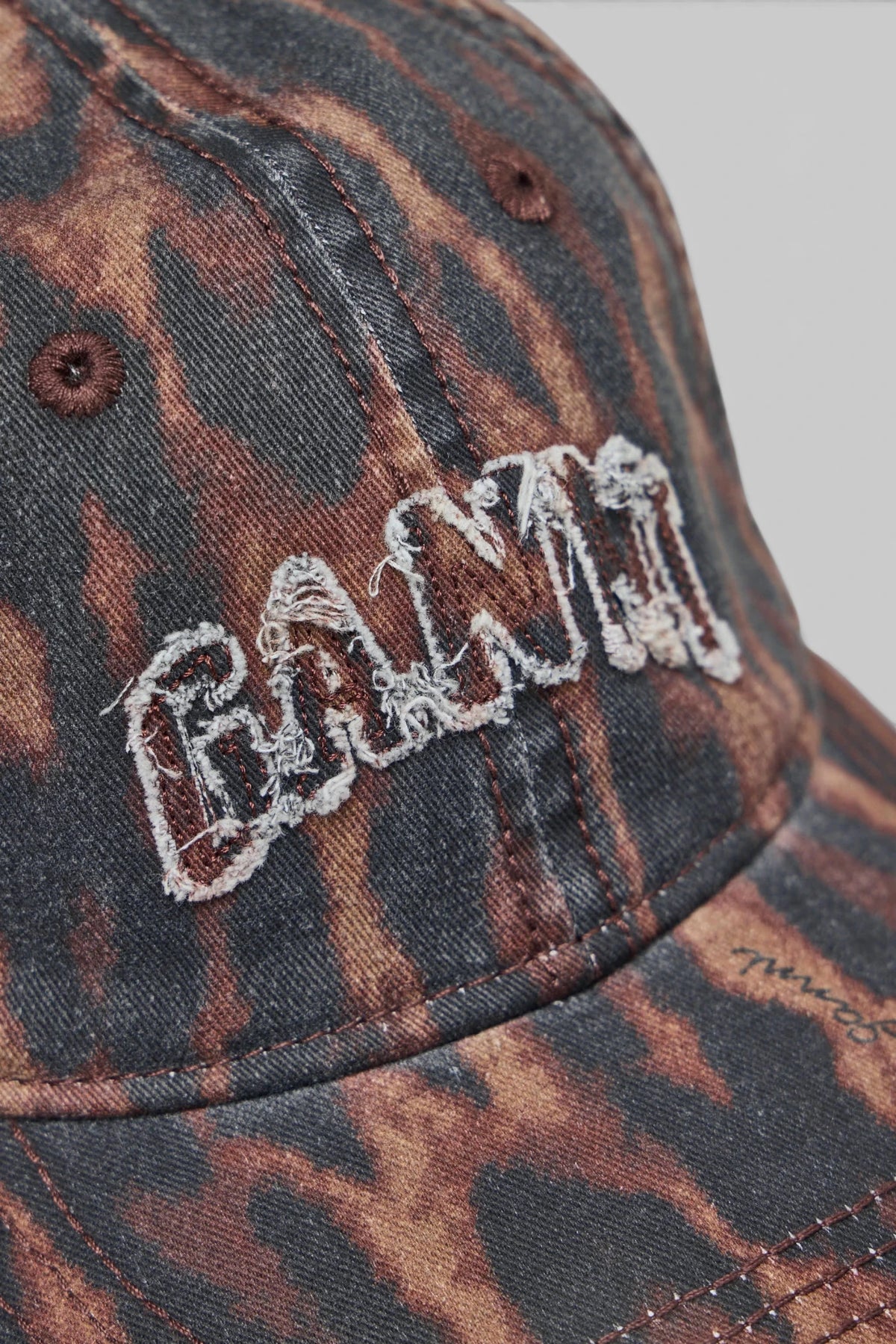 Ganni - Printed Washed Cotton Ocelot Leopard - LABELS