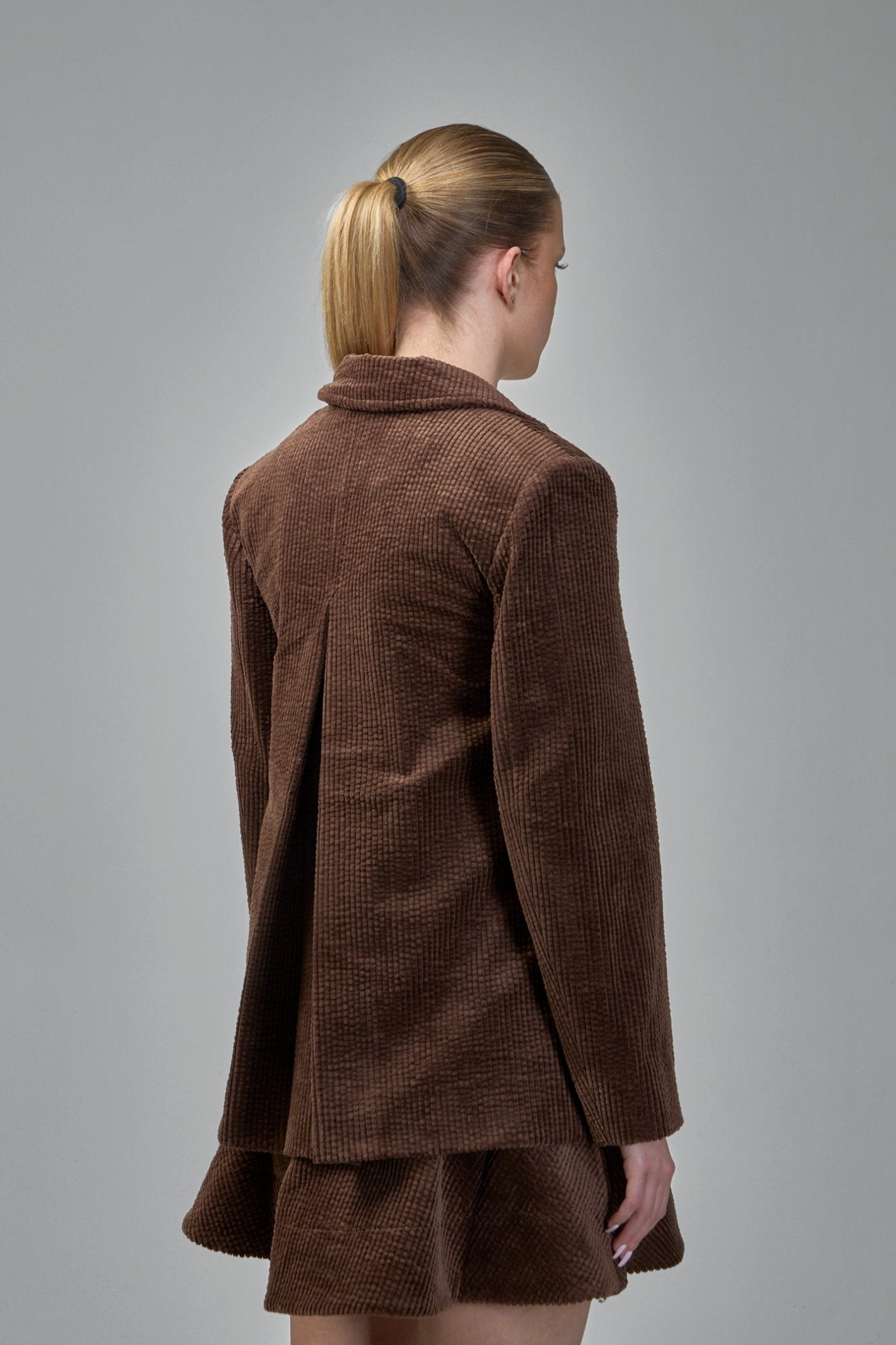 Ganni - Seersucker Corduroy Blazer - LABELS