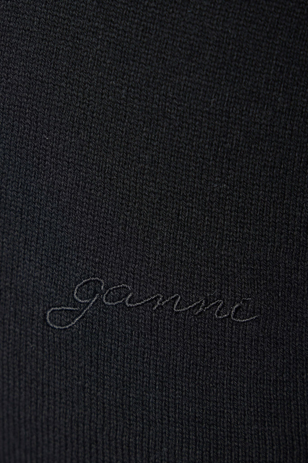 Ganni - Sheer Cotton Back Tie Top - LABELS