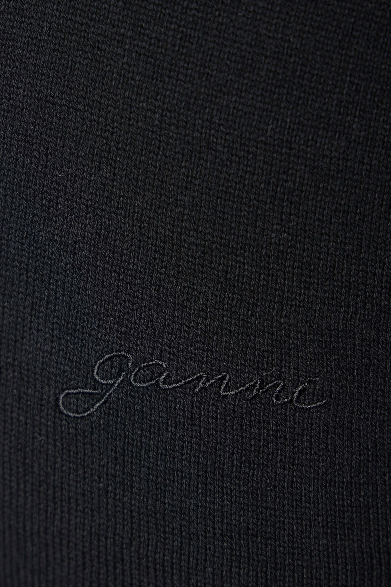 Ganni - Sheer Cotton Back Tie Top - LABELS