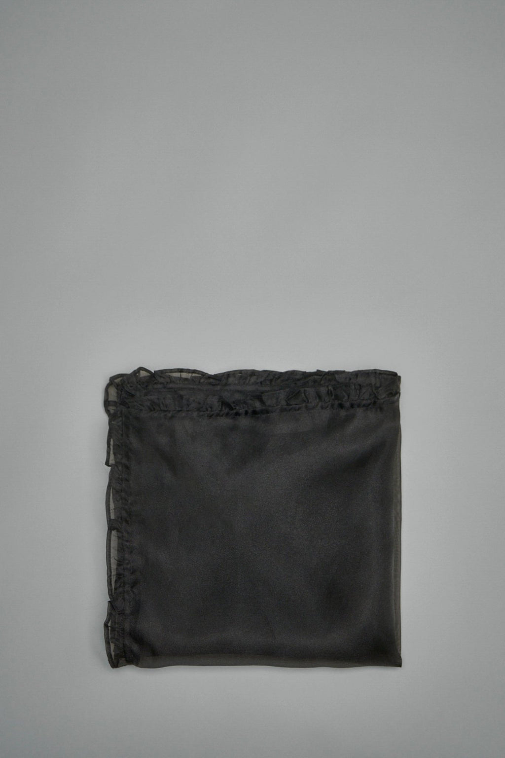 Ganni - Technical Organza Frill Scarf - LABELS