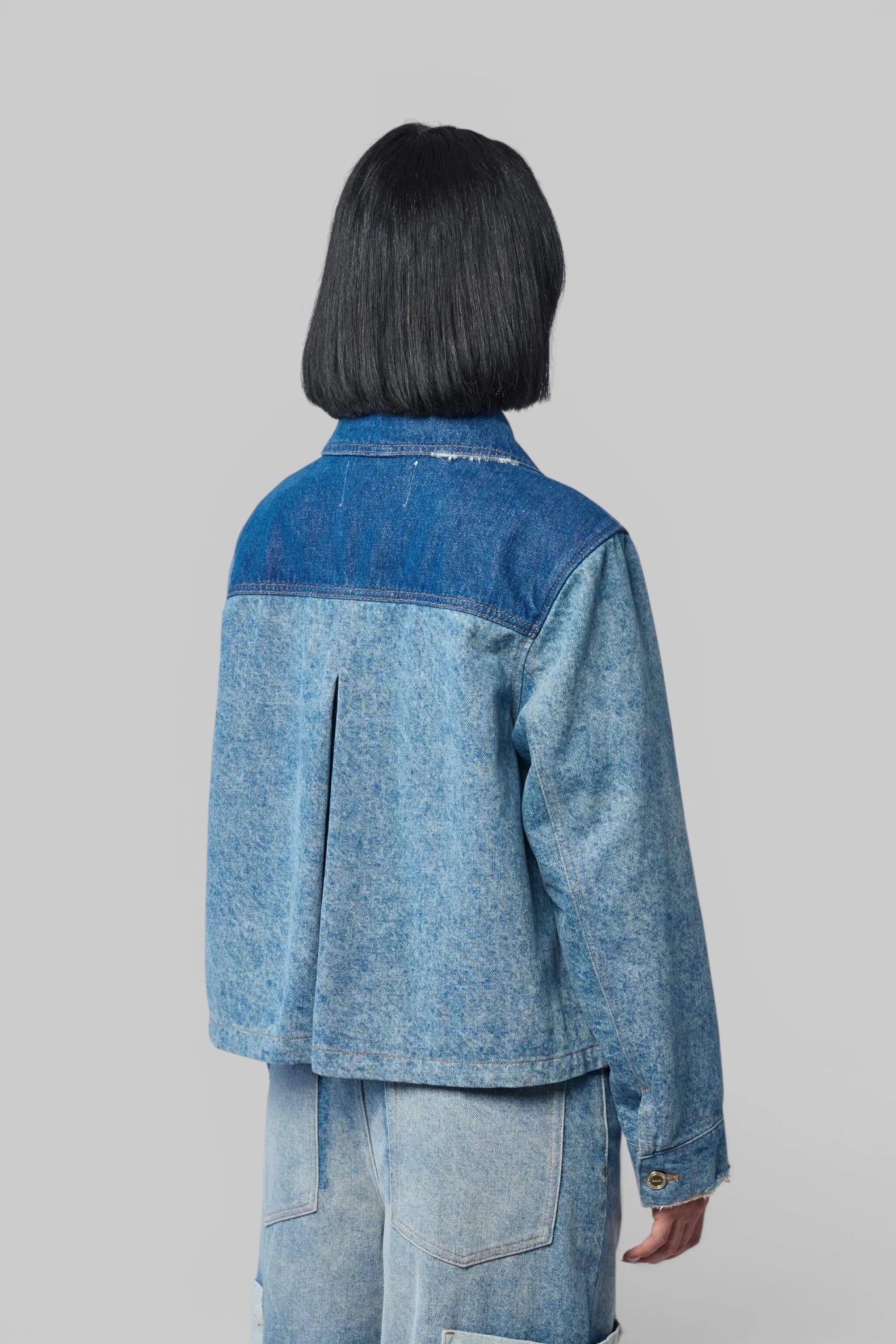 Ganni - Vintage Patchwork Denim Jacket - LABELS