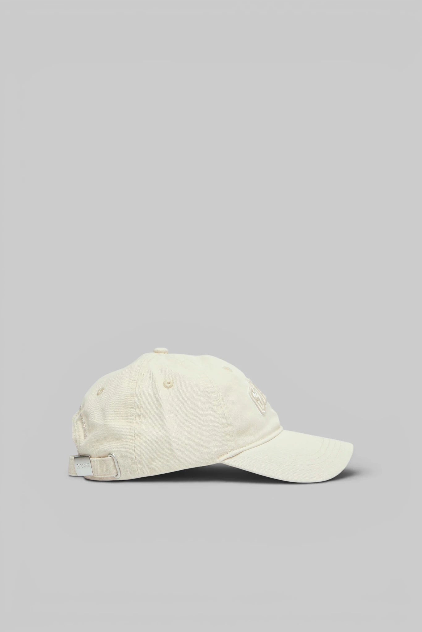 Ganni - Washed Cotton Canvas Cap Emb - LABELS
